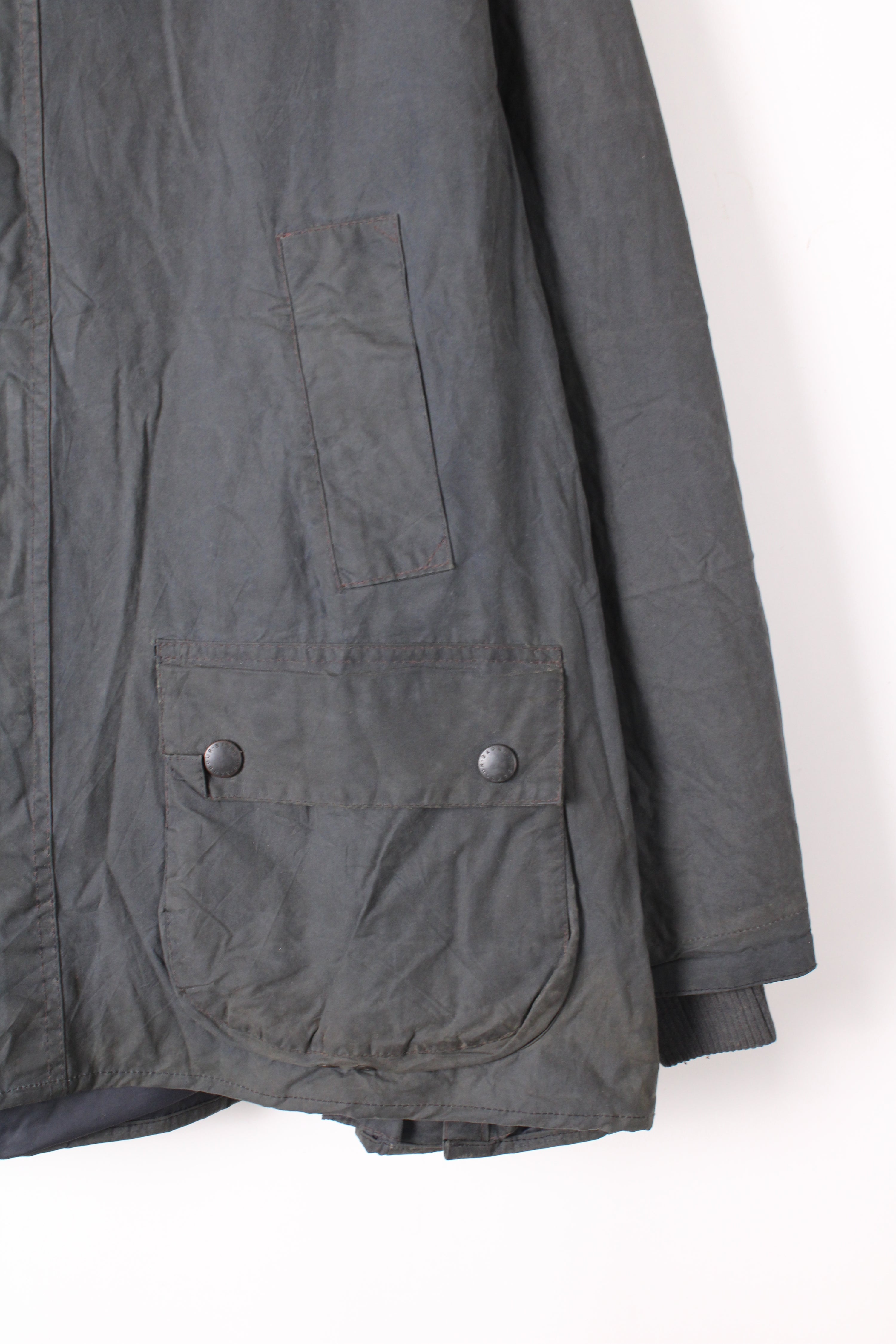 BARBOUR BEDALE WAX JACKET BLUE - L/XL