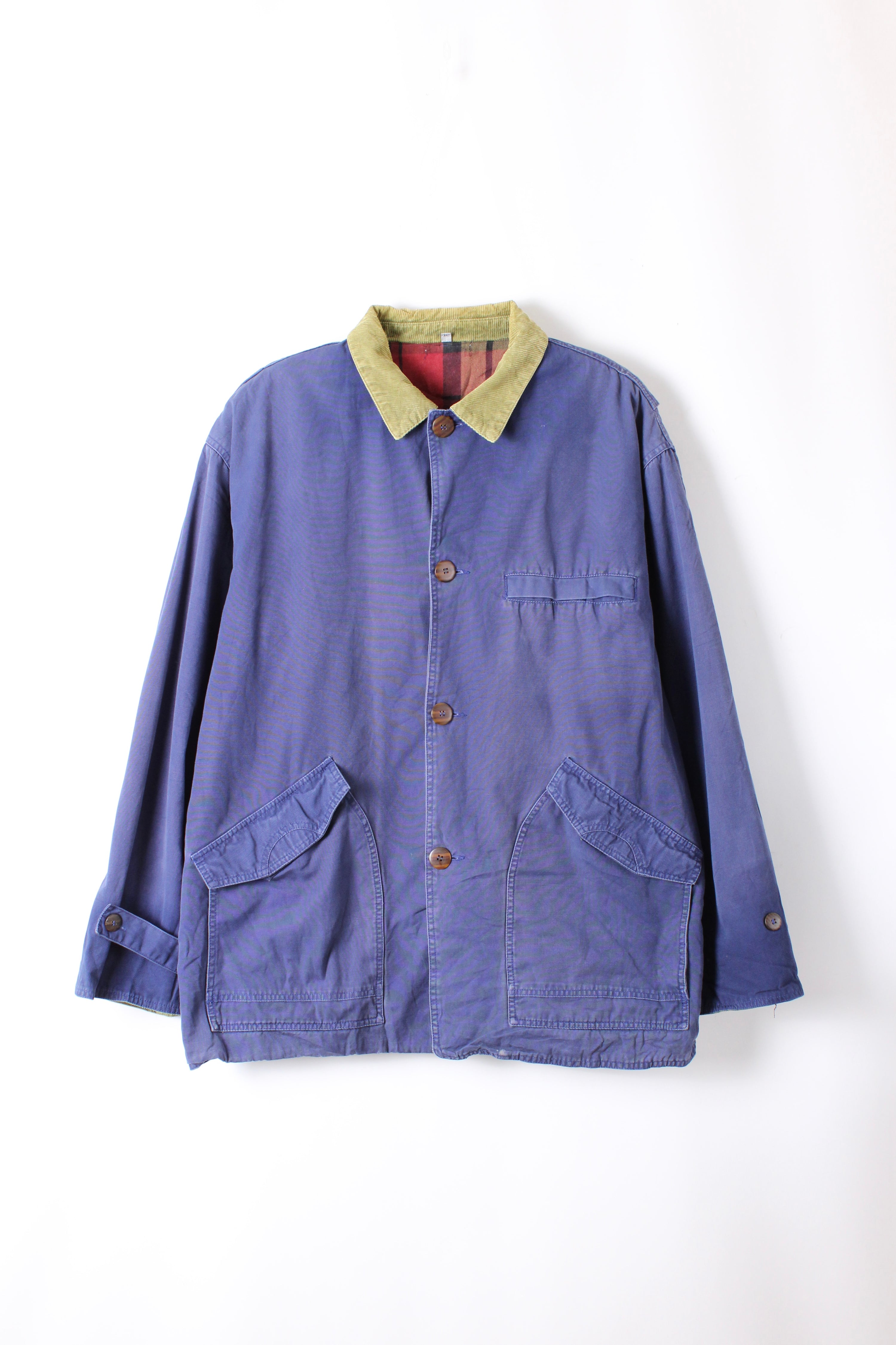 VINTAGE HUNTING JACKET BLUE - XL