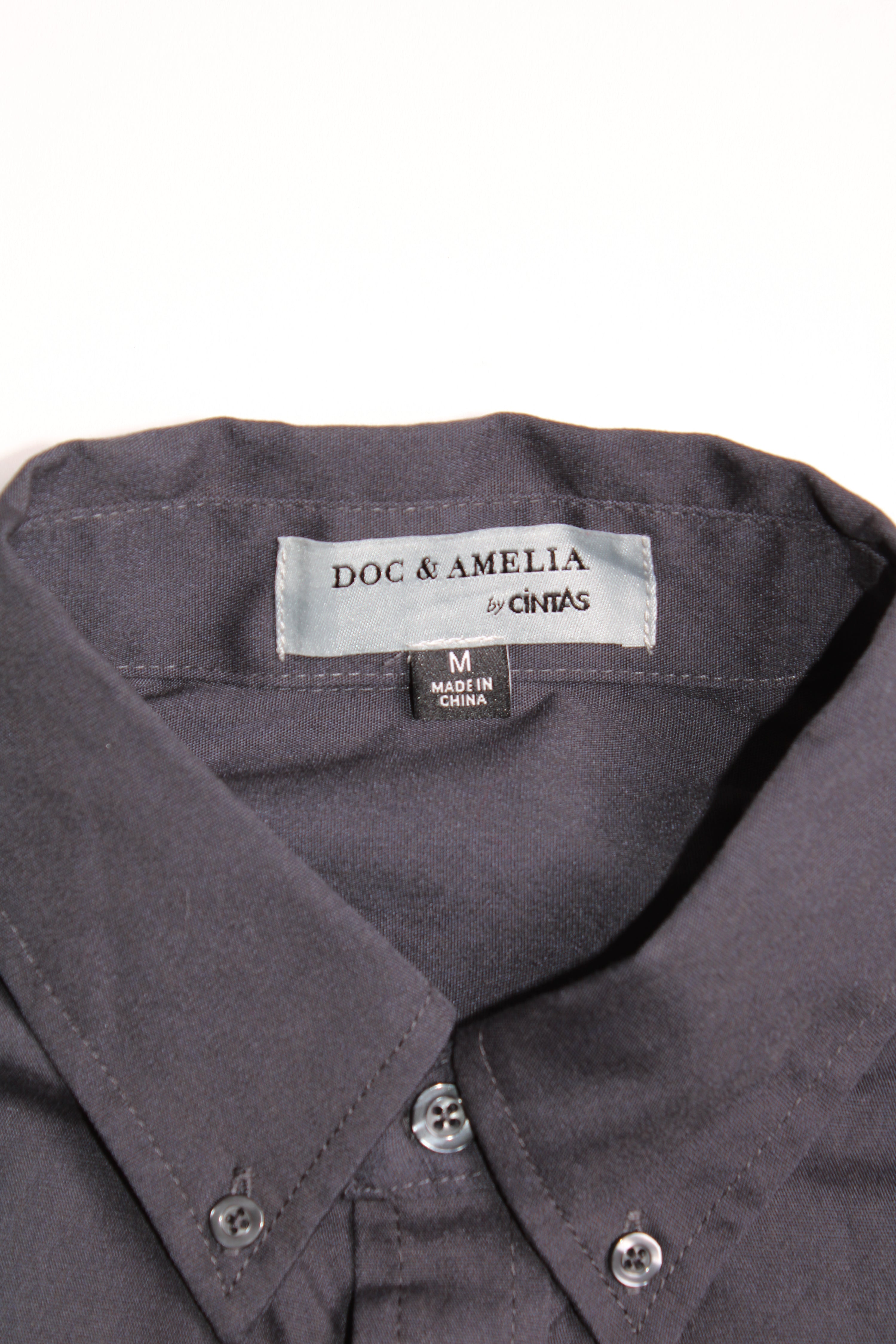 VINTAGE CINTAS WORKWEAR SHIRT GRAY - M