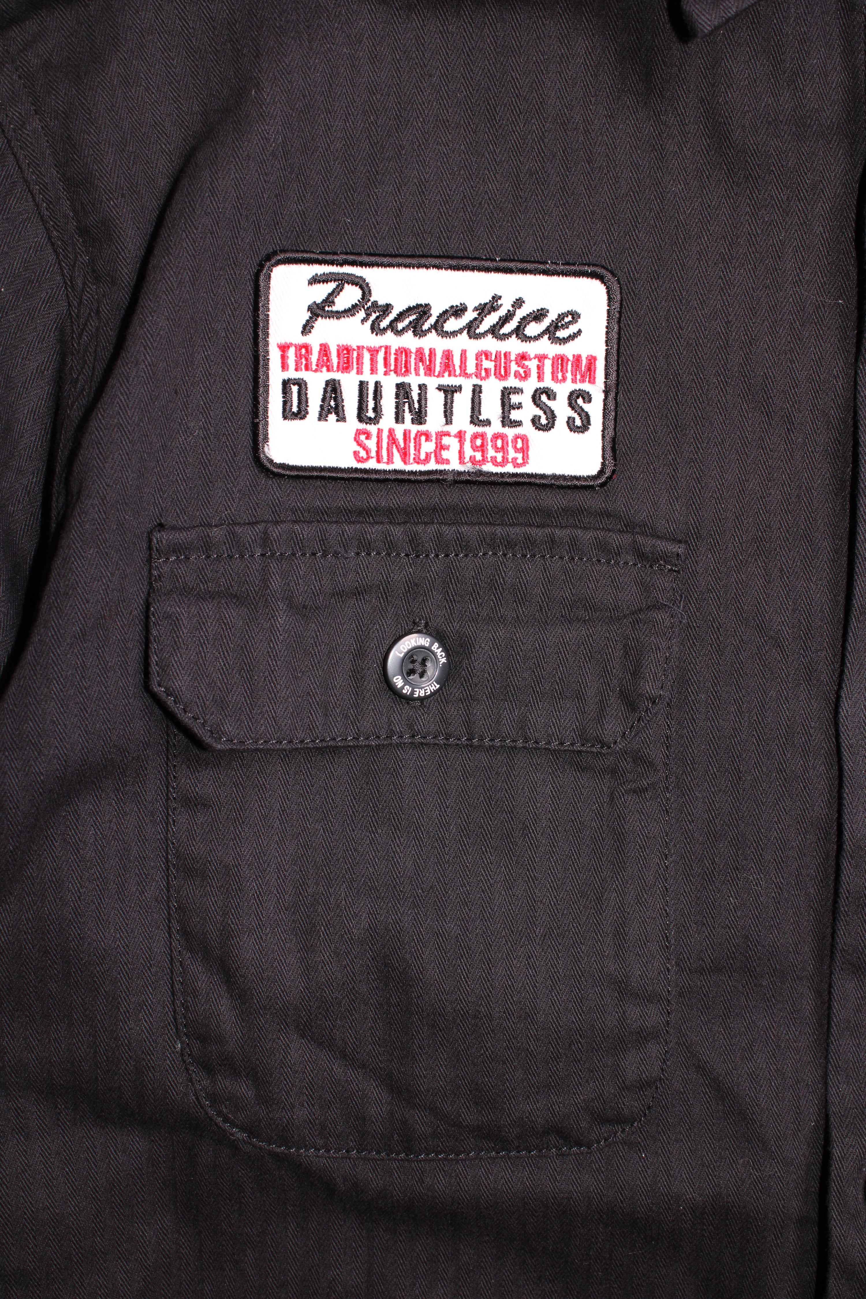 VINTAGE WORK SHIRT HBT BLACK - L
