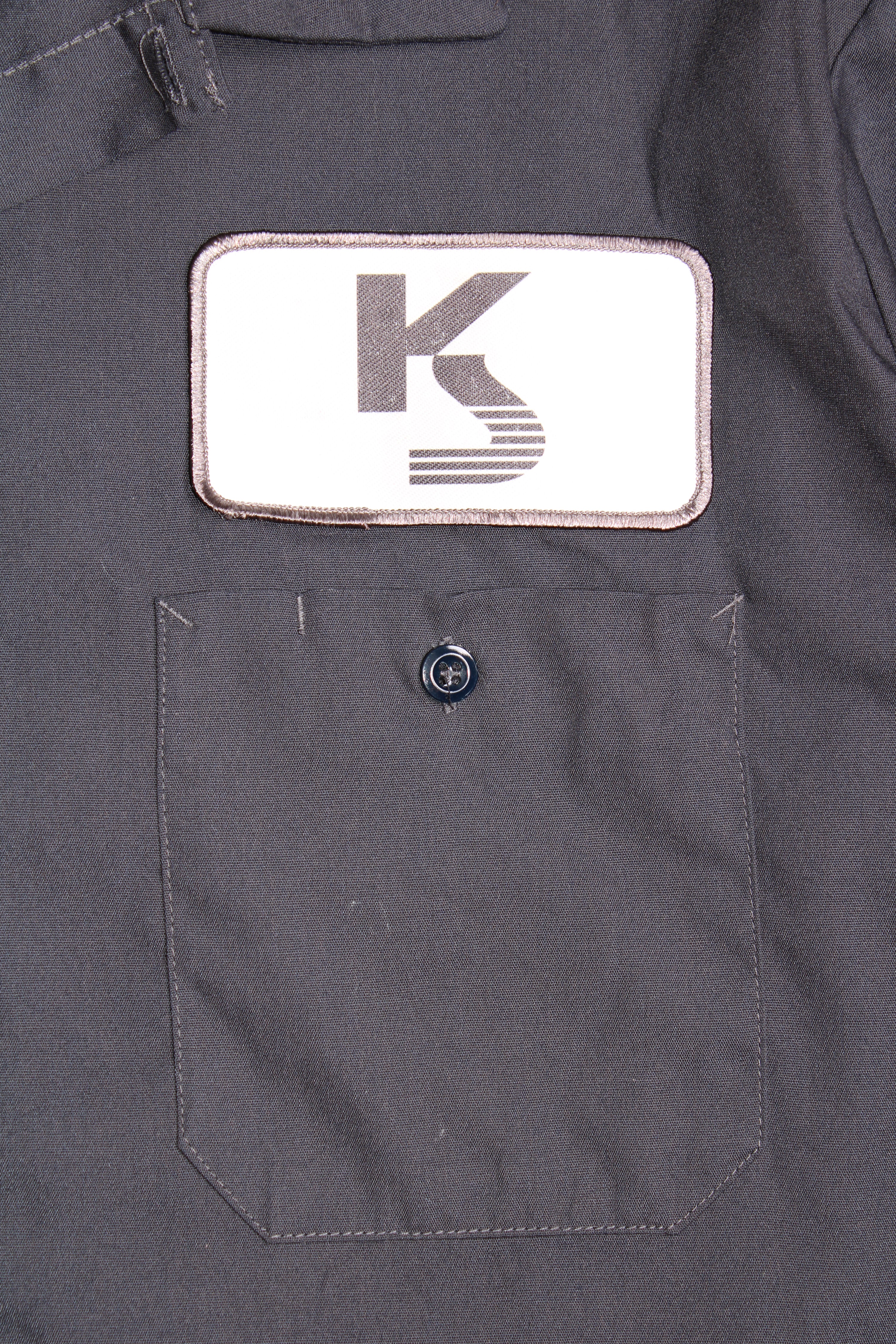 VINTAGE CINTAS WORK SHIRT DARK GREY - XL
