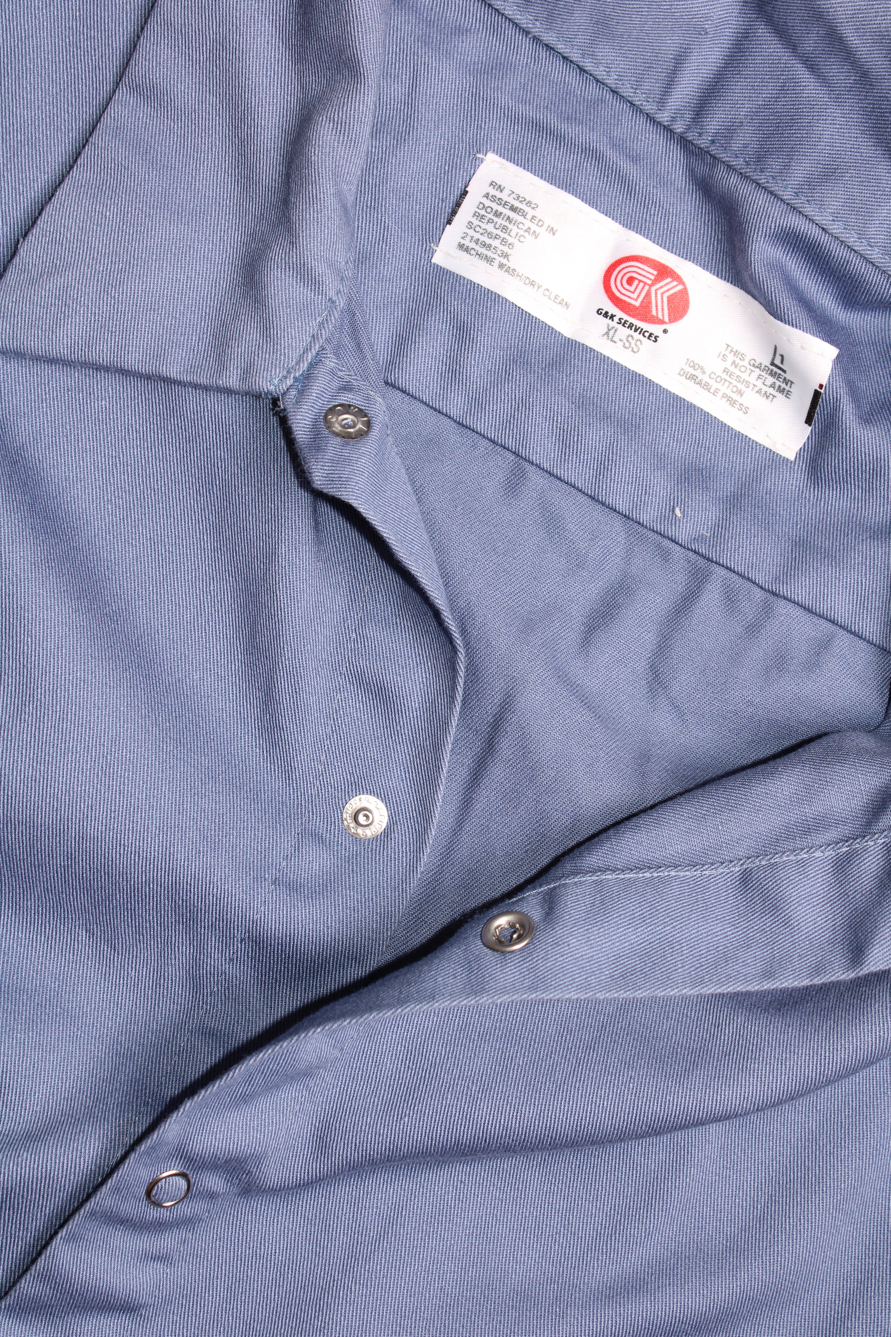 VINTAGE WORK SHIRT GK BLUE - XL
