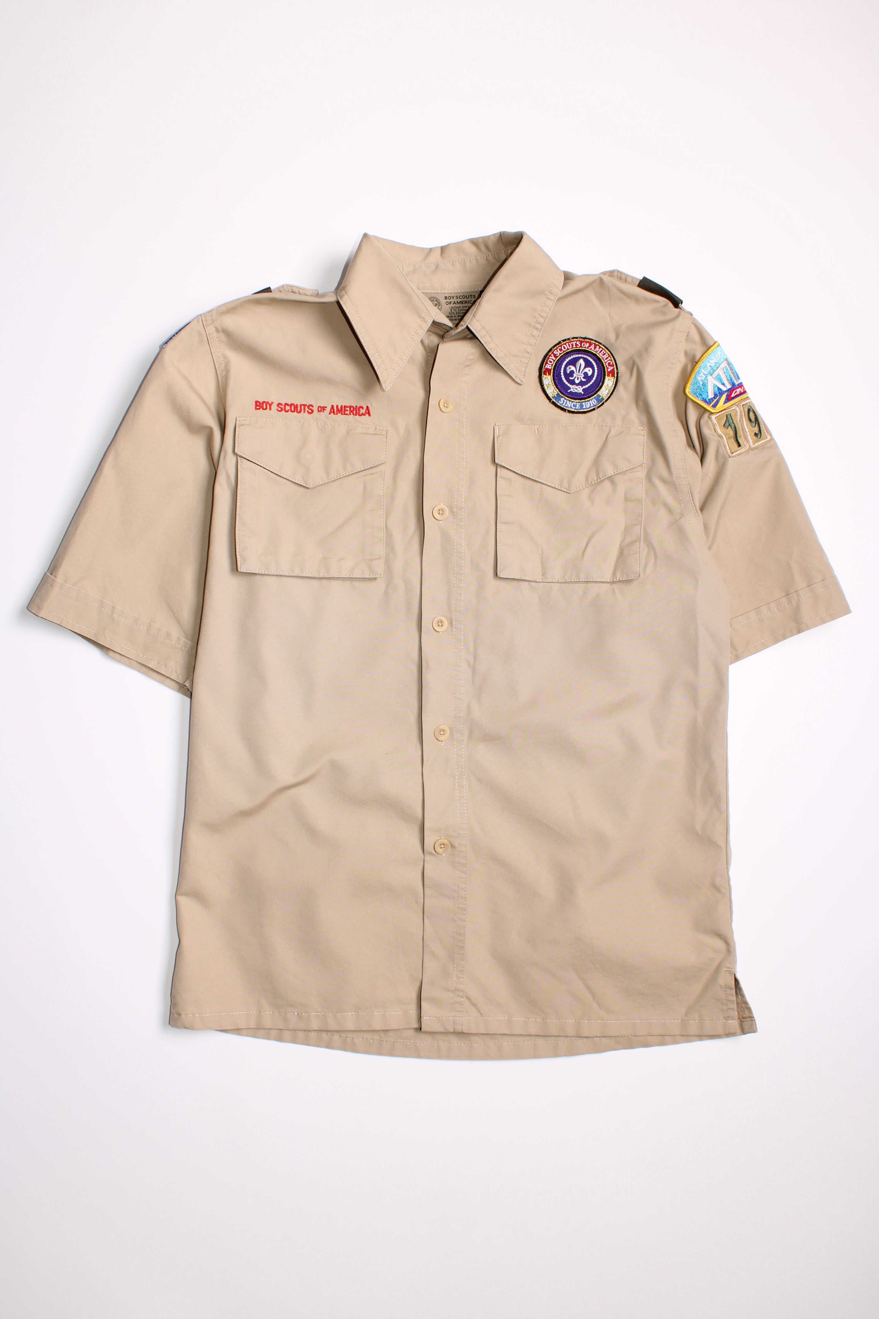 VINTAGE BOY SCOUT OF AMERICA SHIRT - XS/S