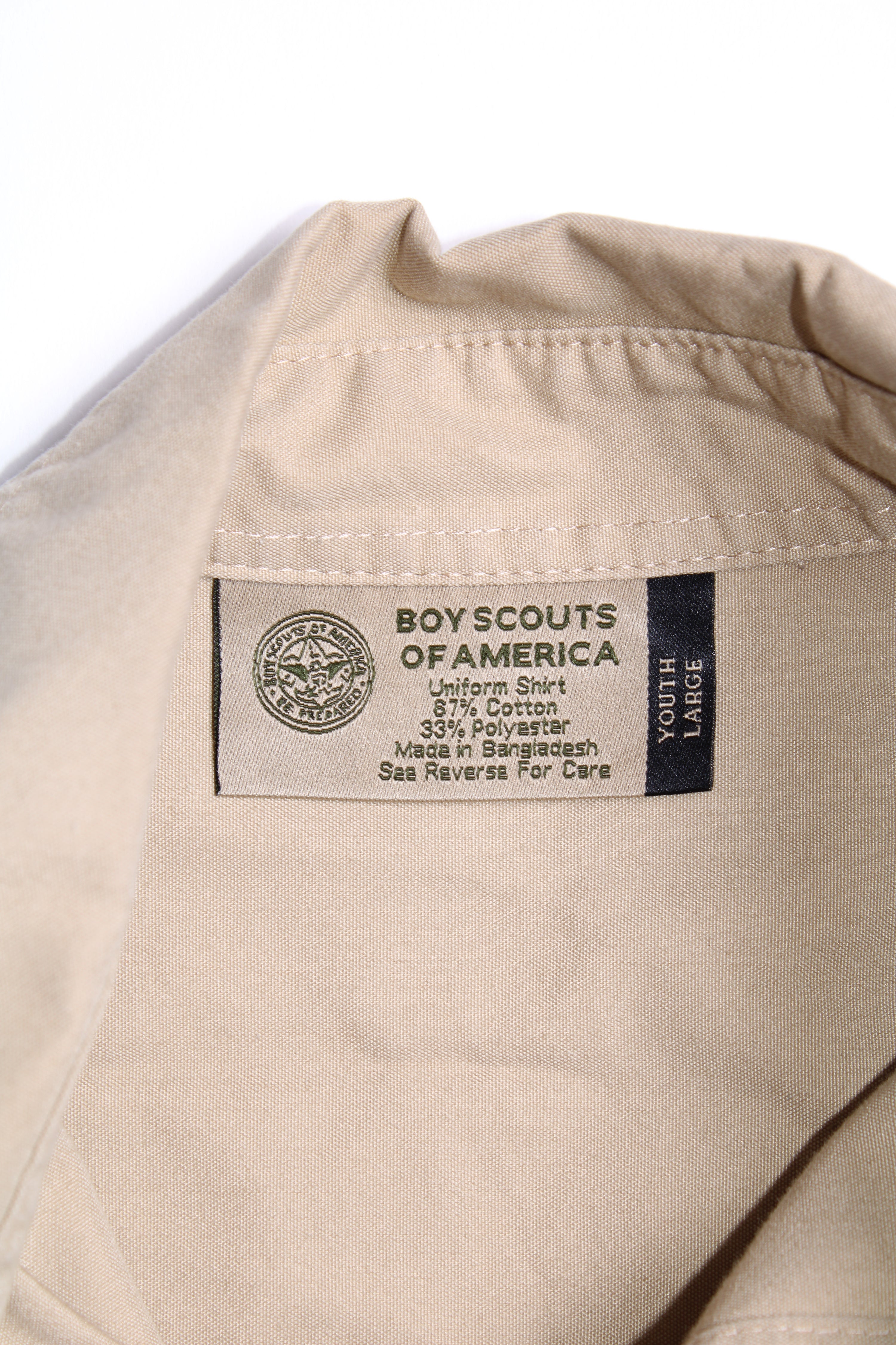 VINTAGE BOY SCOUT OF AMERICA SHIRT - XS/S