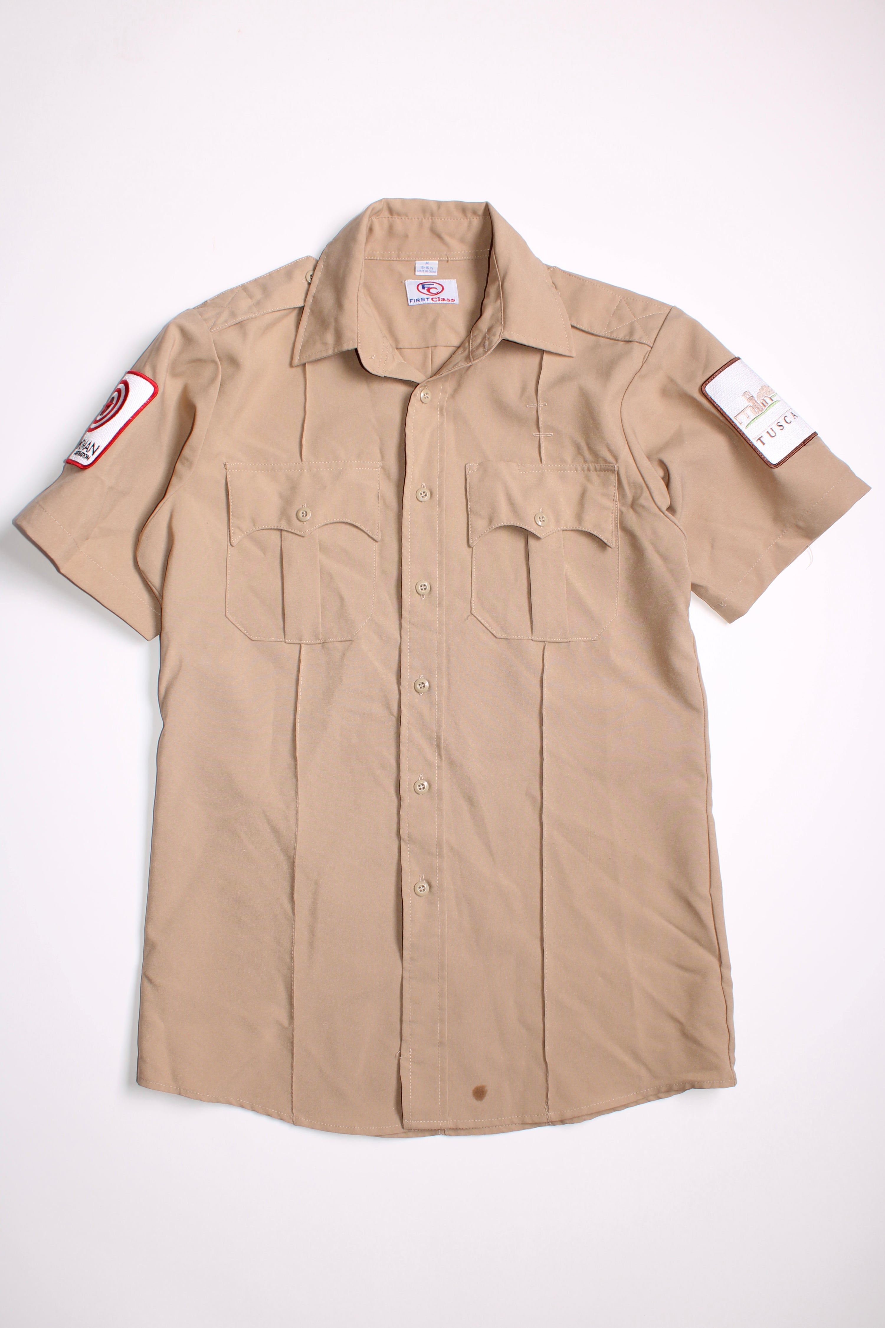VINTAGE WORK SHIRT KHAKI BEIGE - M