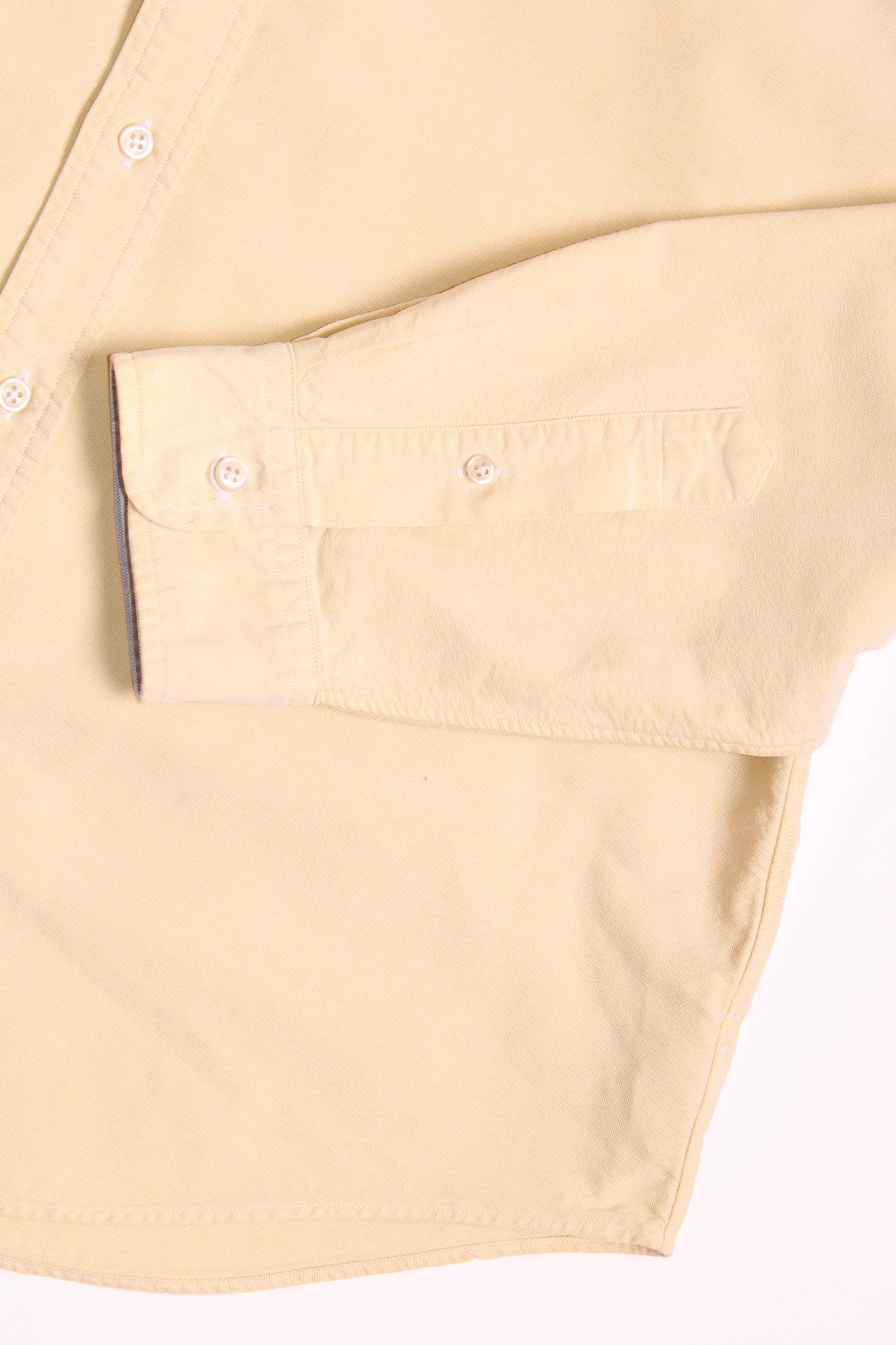 RALPH LAUREN OXFORD SHIRT YELLOW - XL