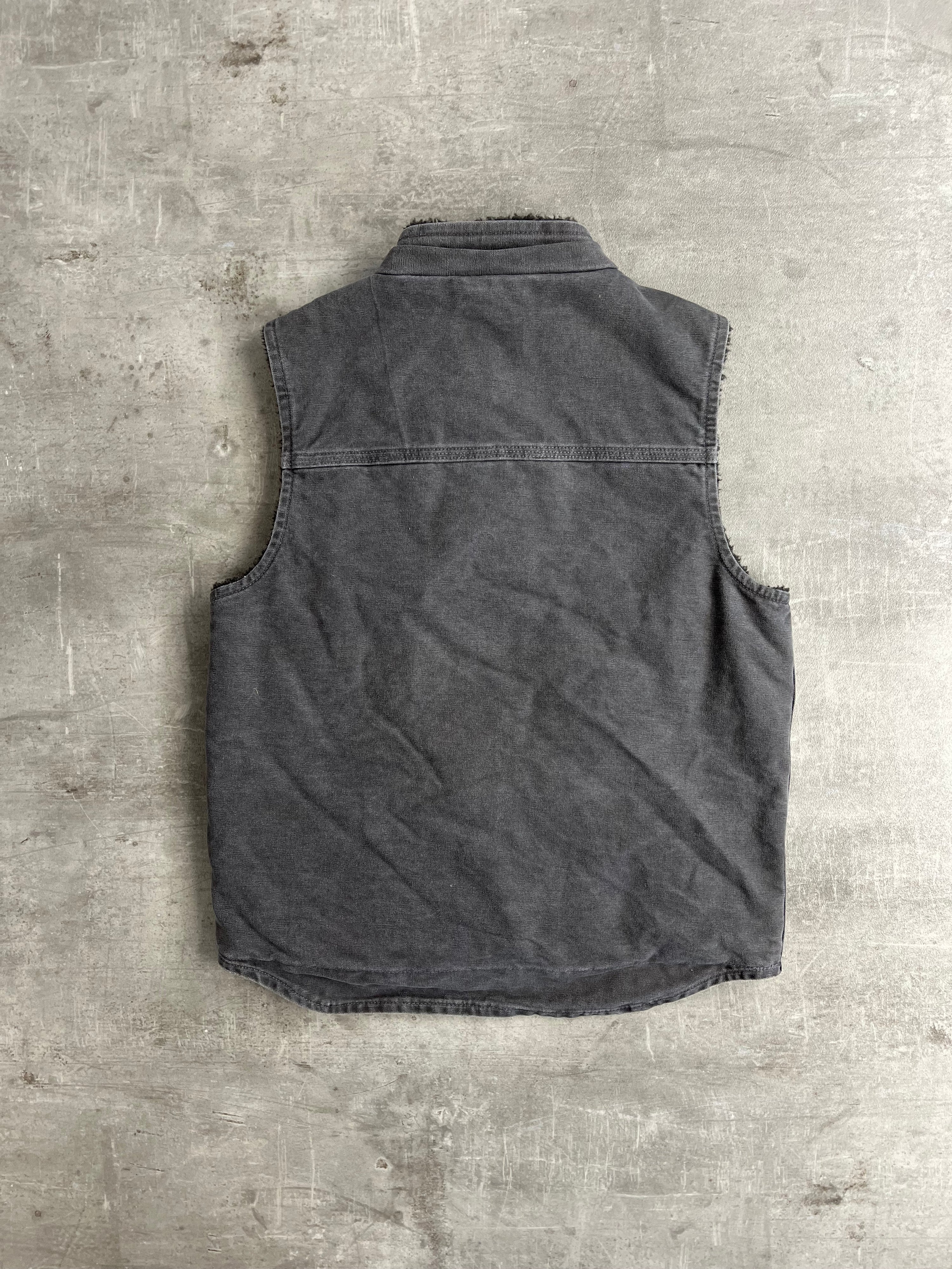 CARHARTT VEST SHERPA LINED V33 GVL GREY - S