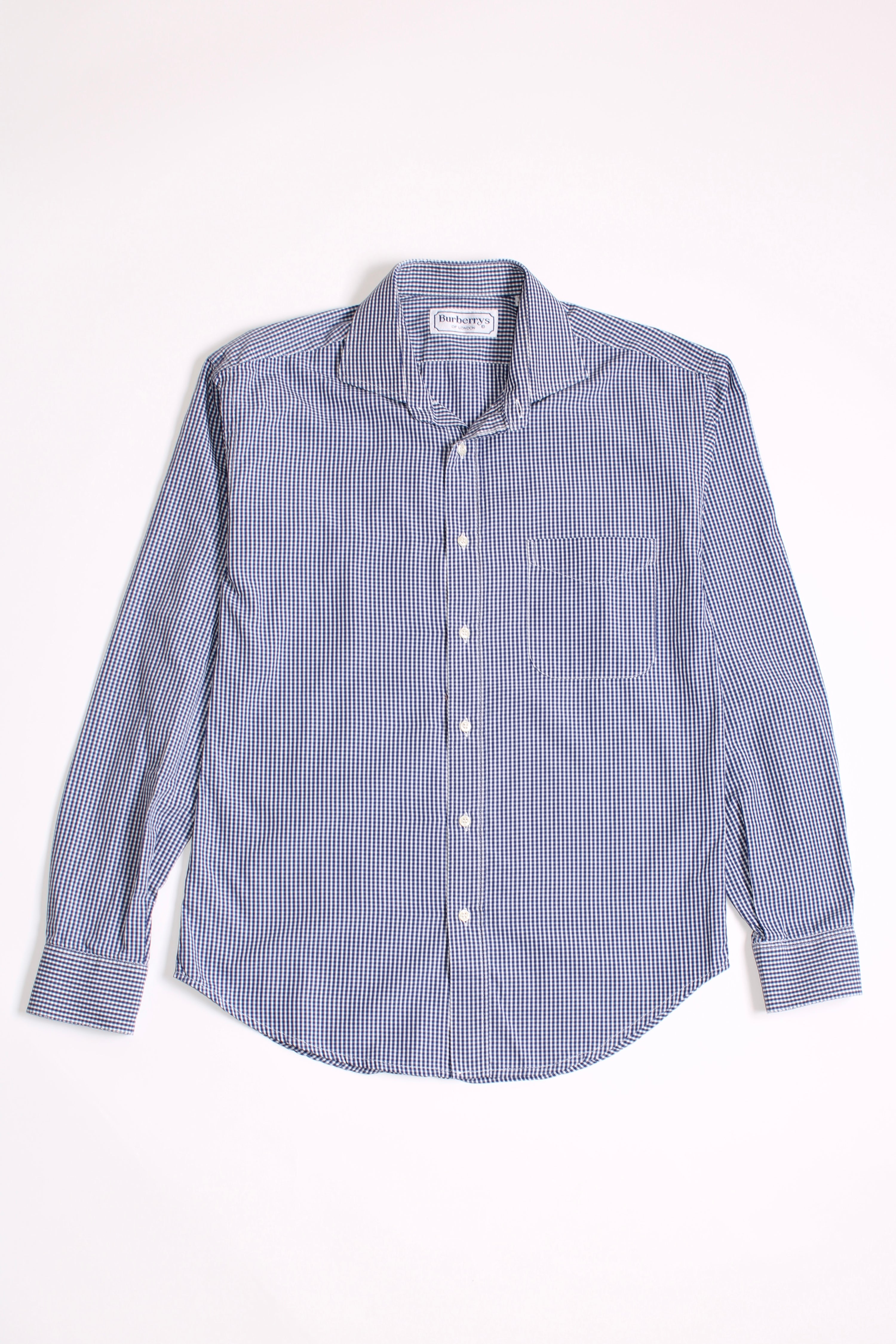 BURBERRYS VINTAGE CHECKED SHIRT - SMALL