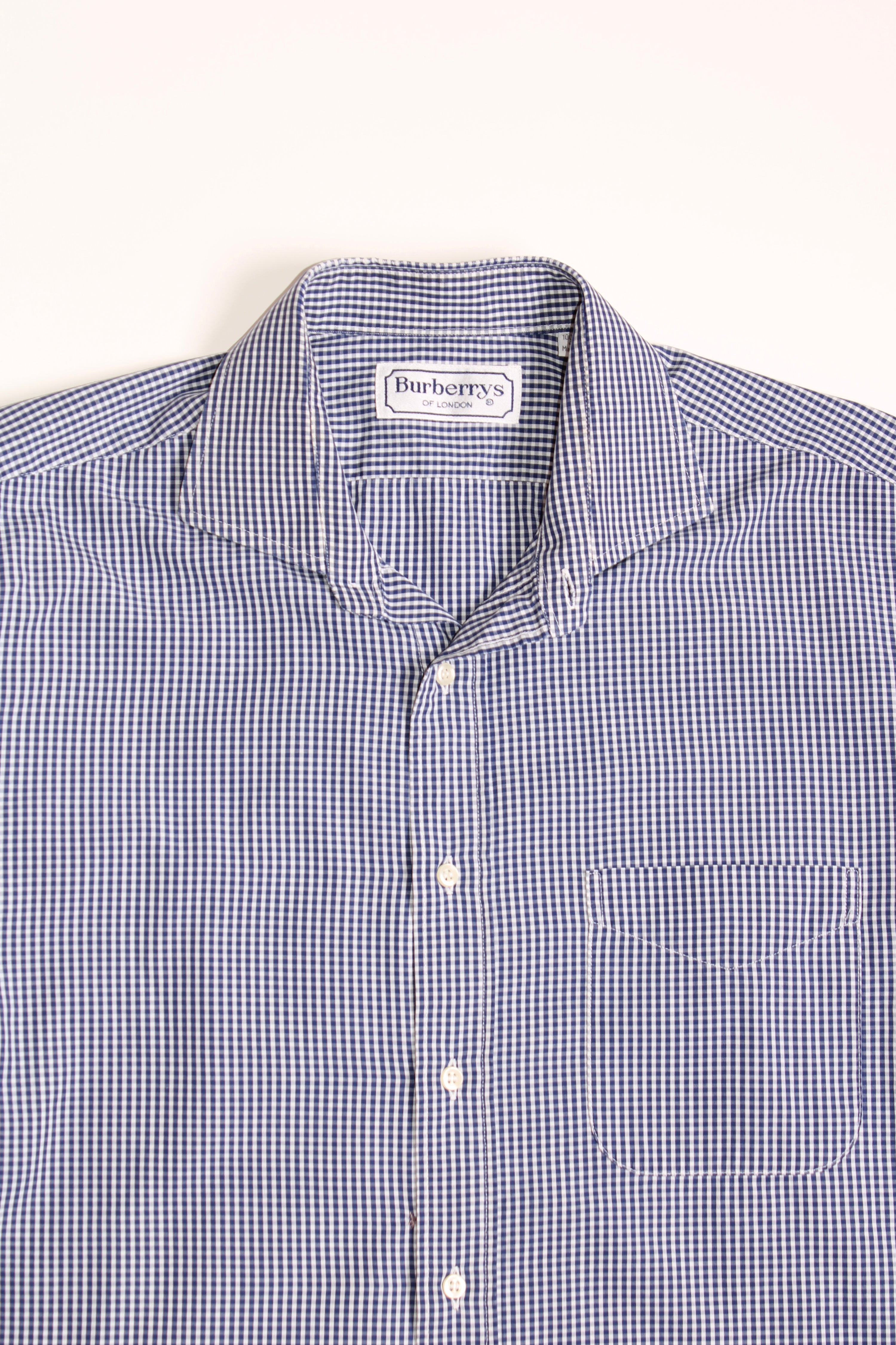 BURBERRYS VINTAGE CHECKED SHIRT - SMALL
