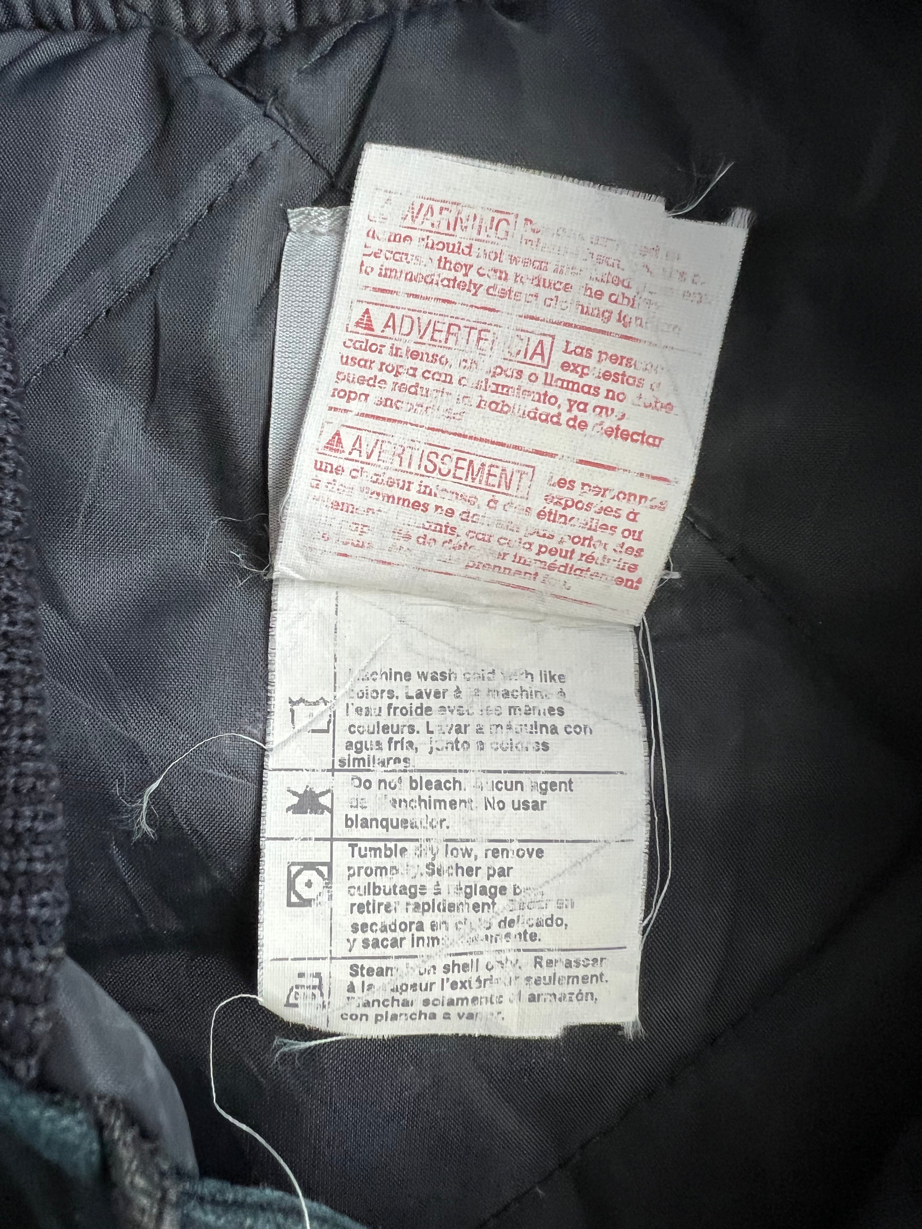 CARHARTT CLASSIC VEST BLACK MADE IN USA - L/XL