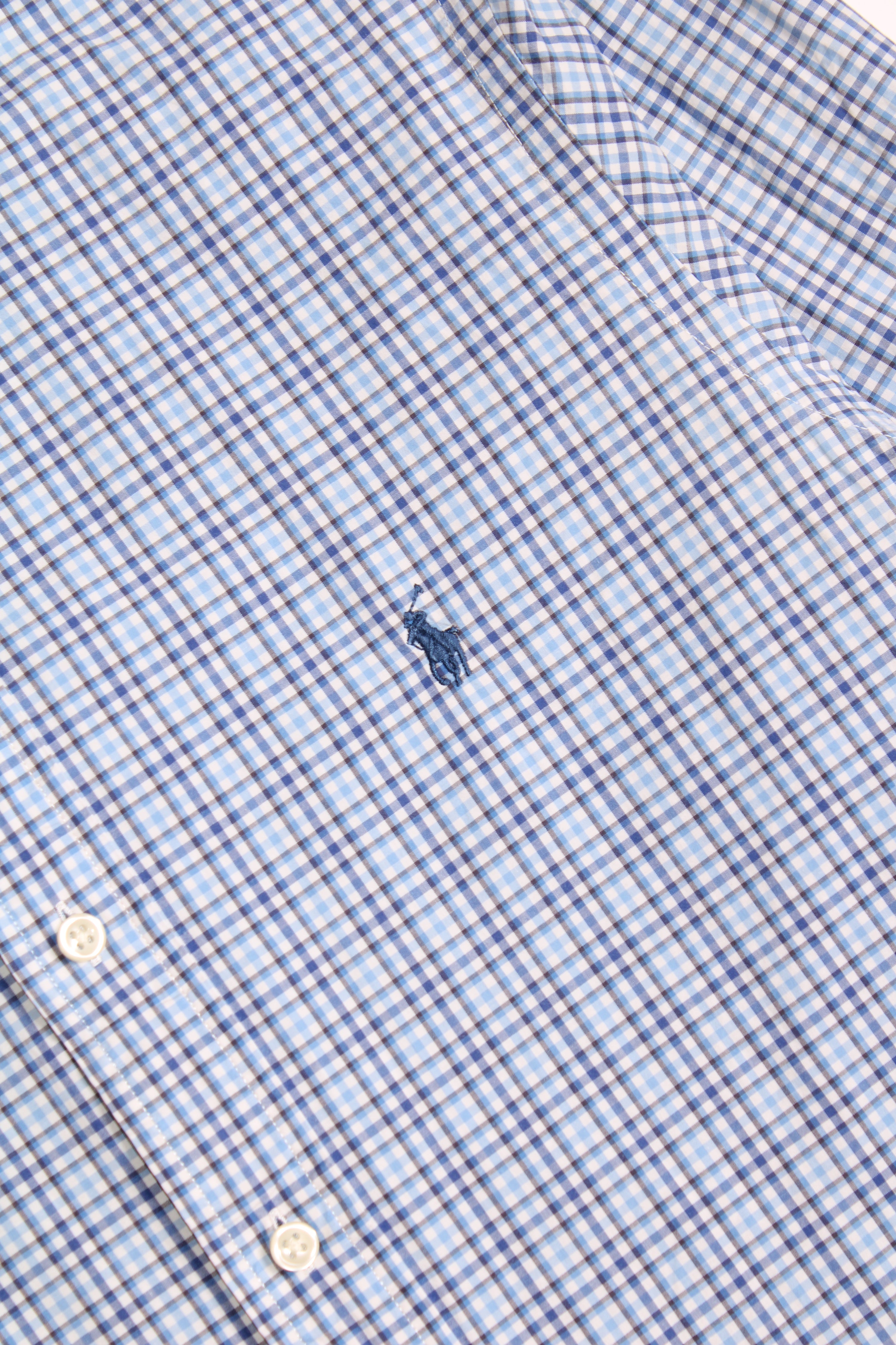 RALPH LAUREN BUTTON DOWN COTTON SHIRT - M