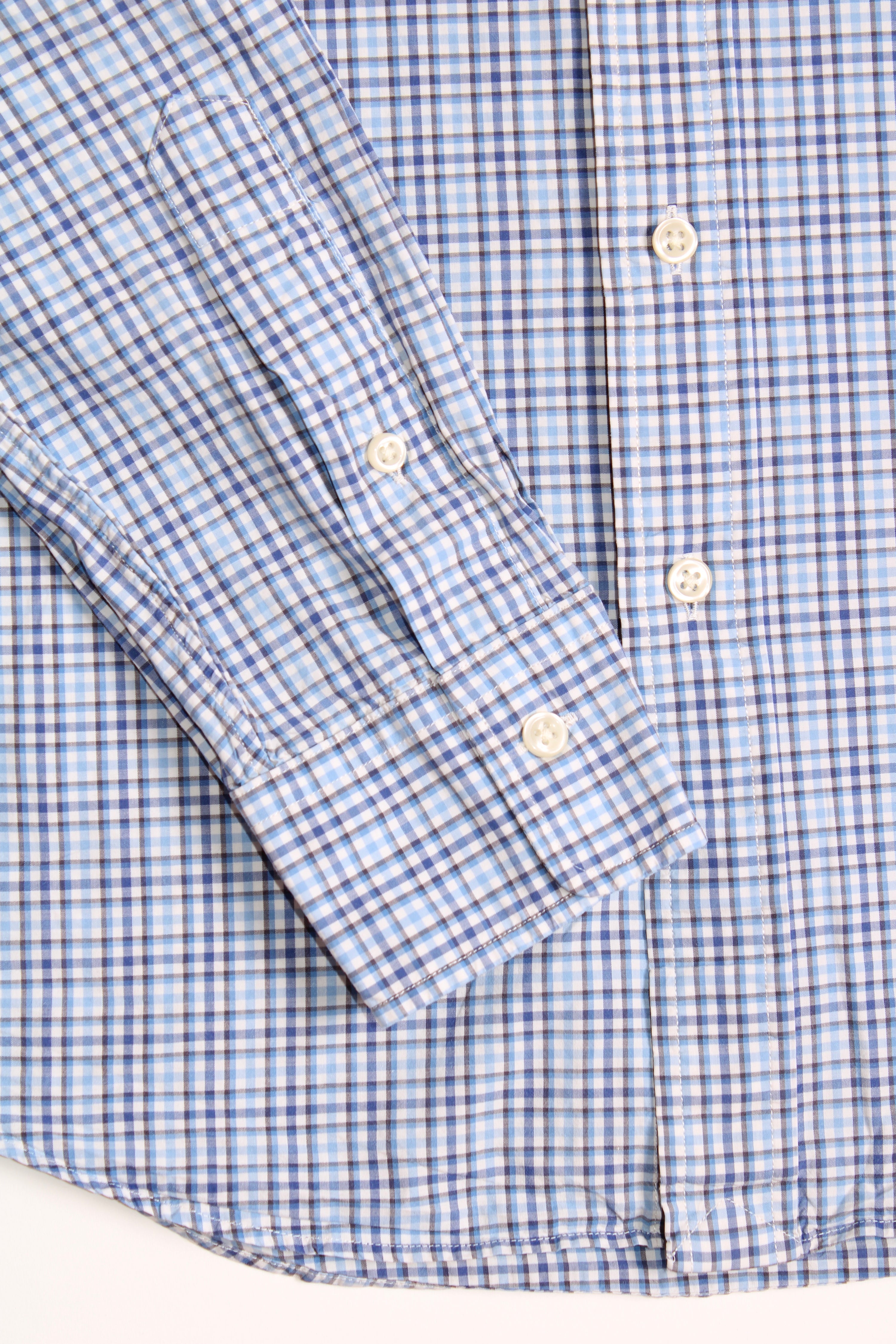 RALPH LAUREN BUTTON DOWN COTTON SHIRT - M