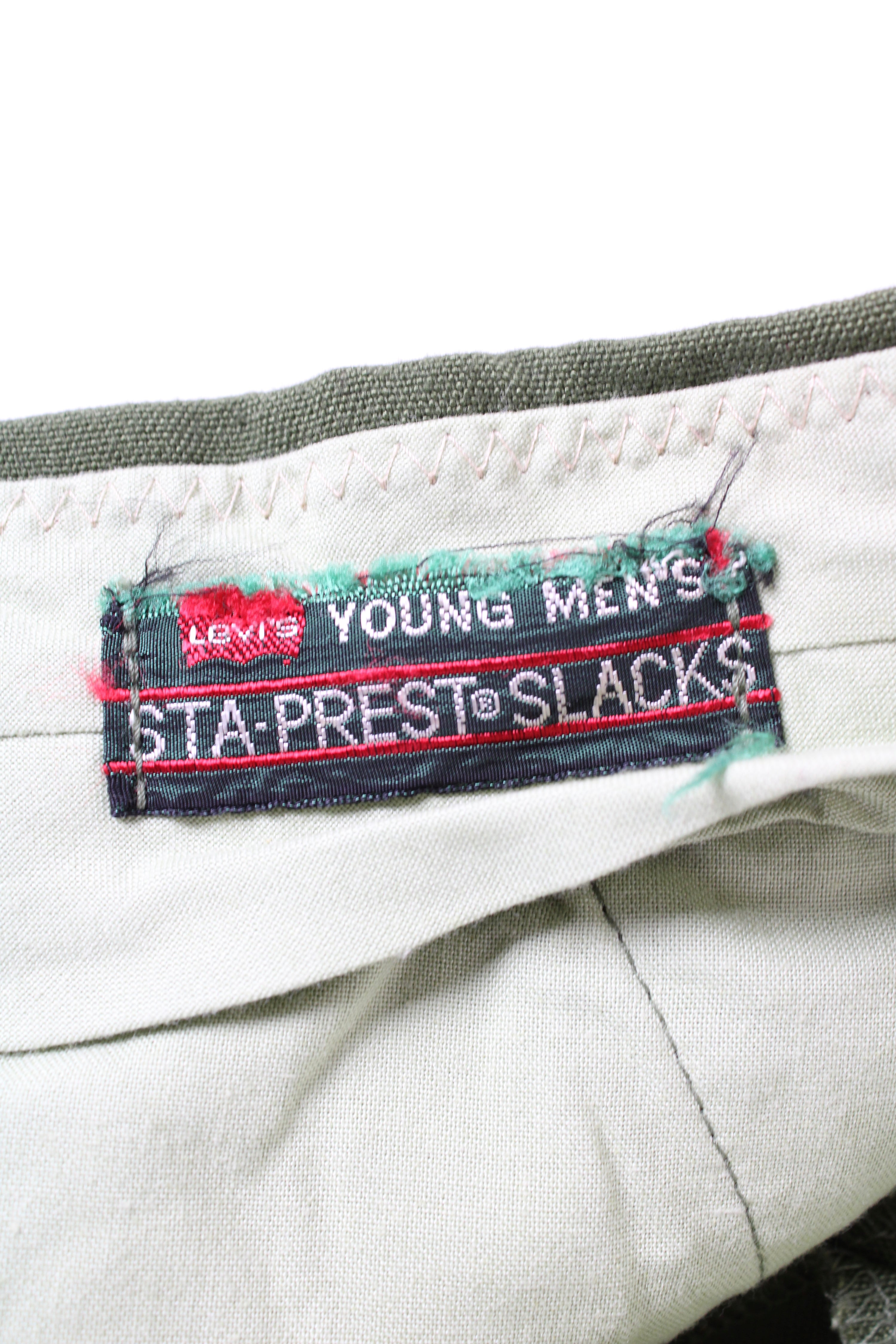LEVIS STA-PREST GREEN PANTS