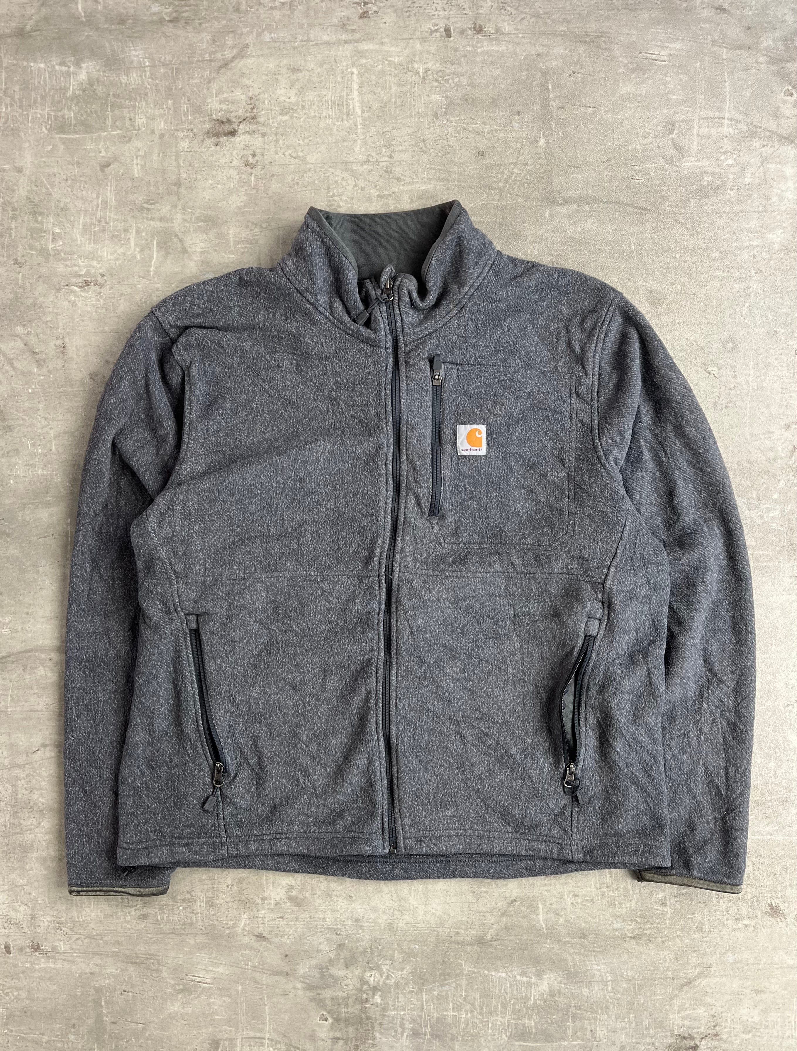 CARHARTT VINTAGE ZIP SWEATSHIRT GREY - L