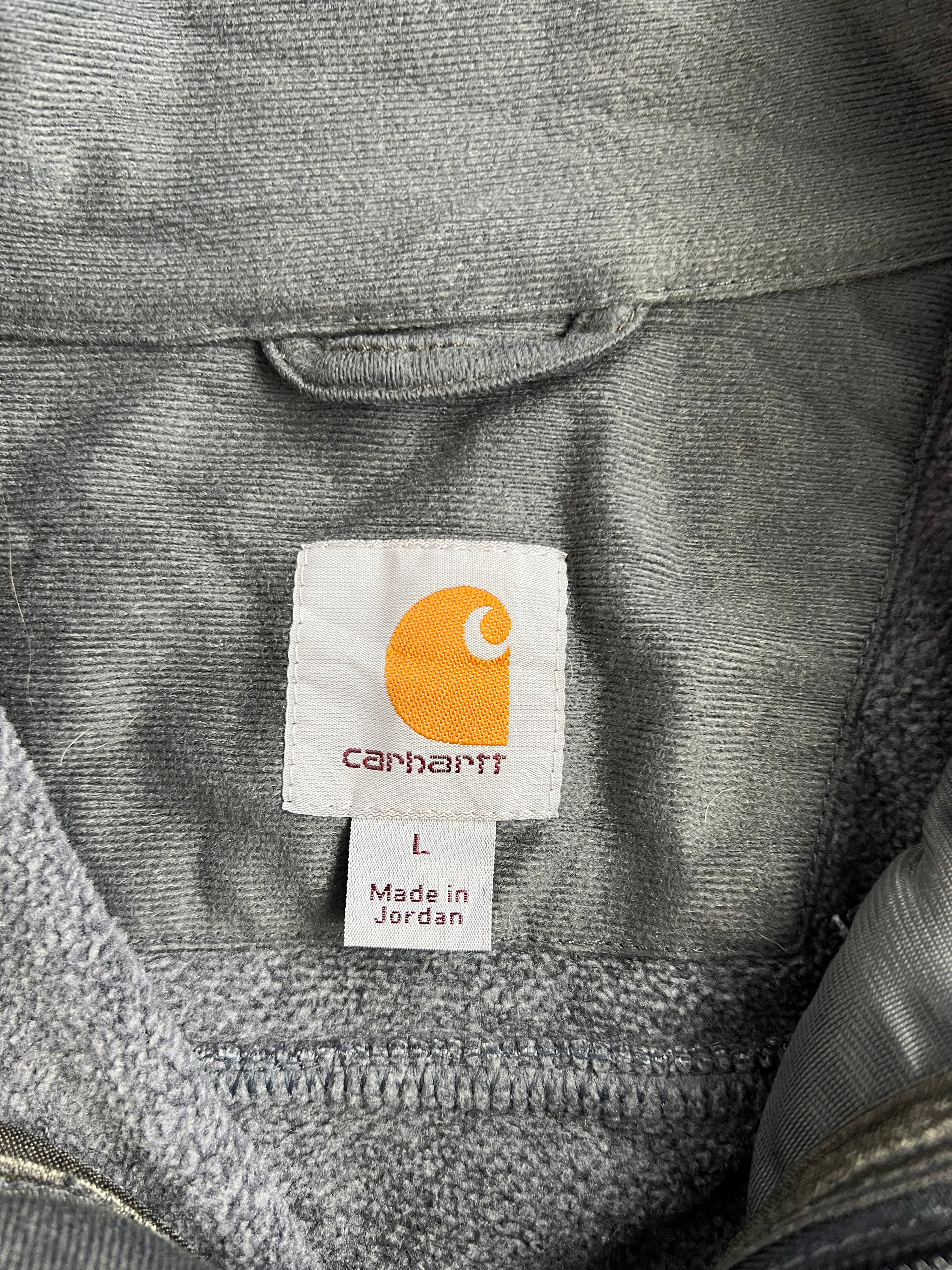 CARHARTT VINTAGE ZIP SWEATSHIRT GREY - L