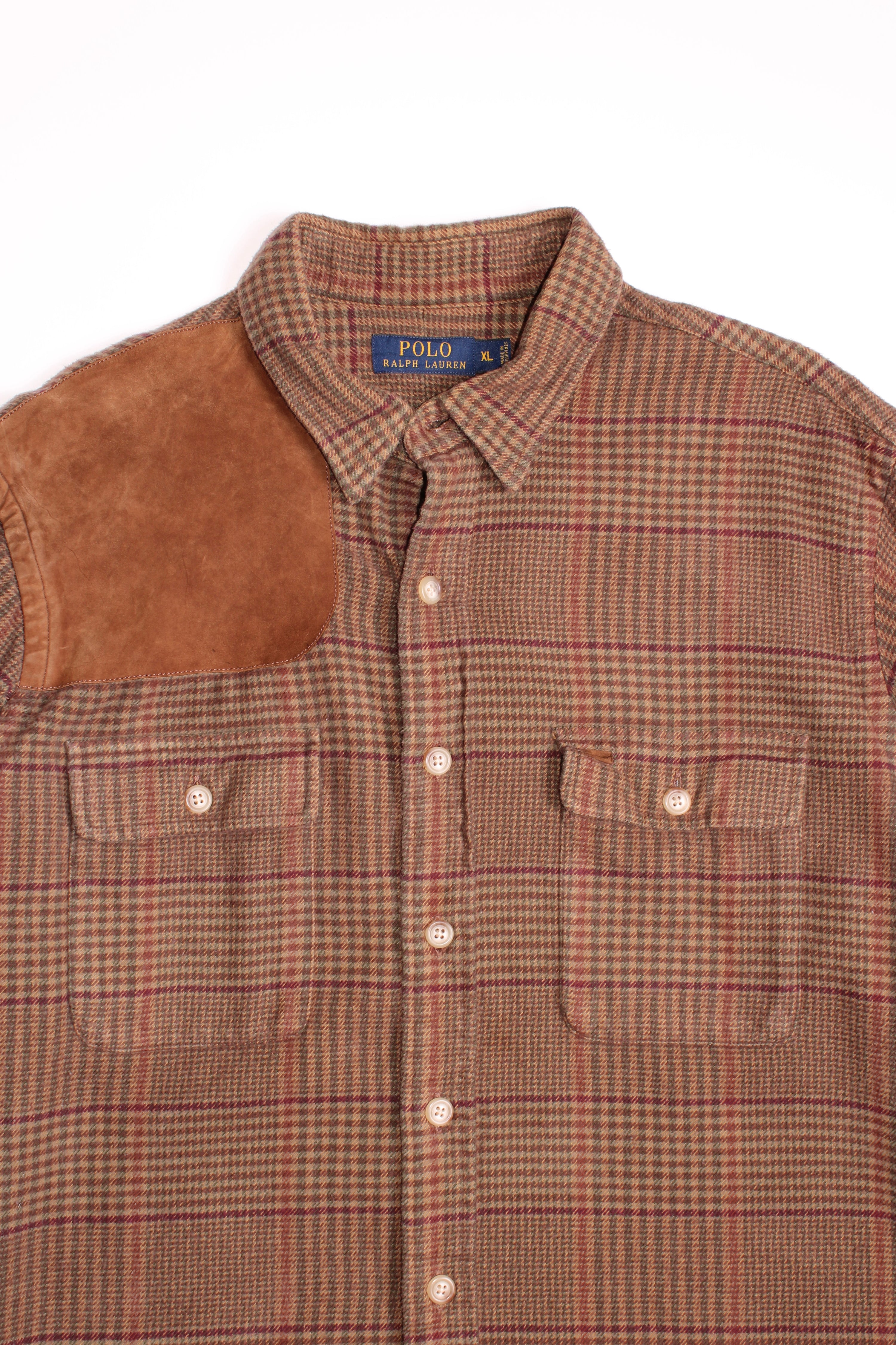 RALPH LAUREN HUNTING FLANNEL SHIRT - XL