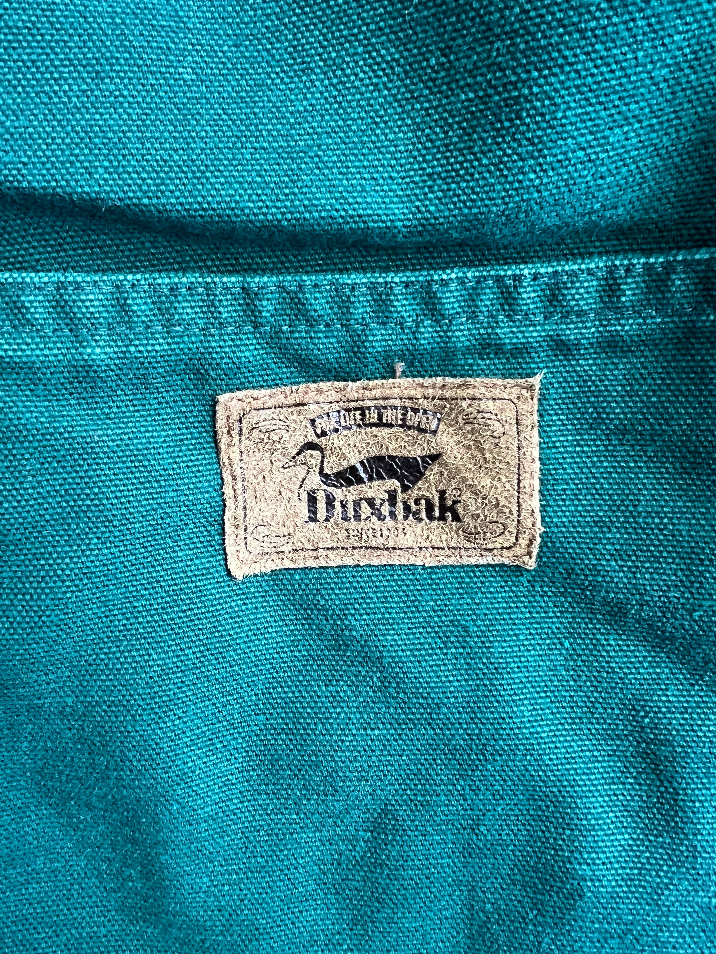 DUXBAK MICHIGAN BLANKET LINED CHORE JACKET GREEN - M/L