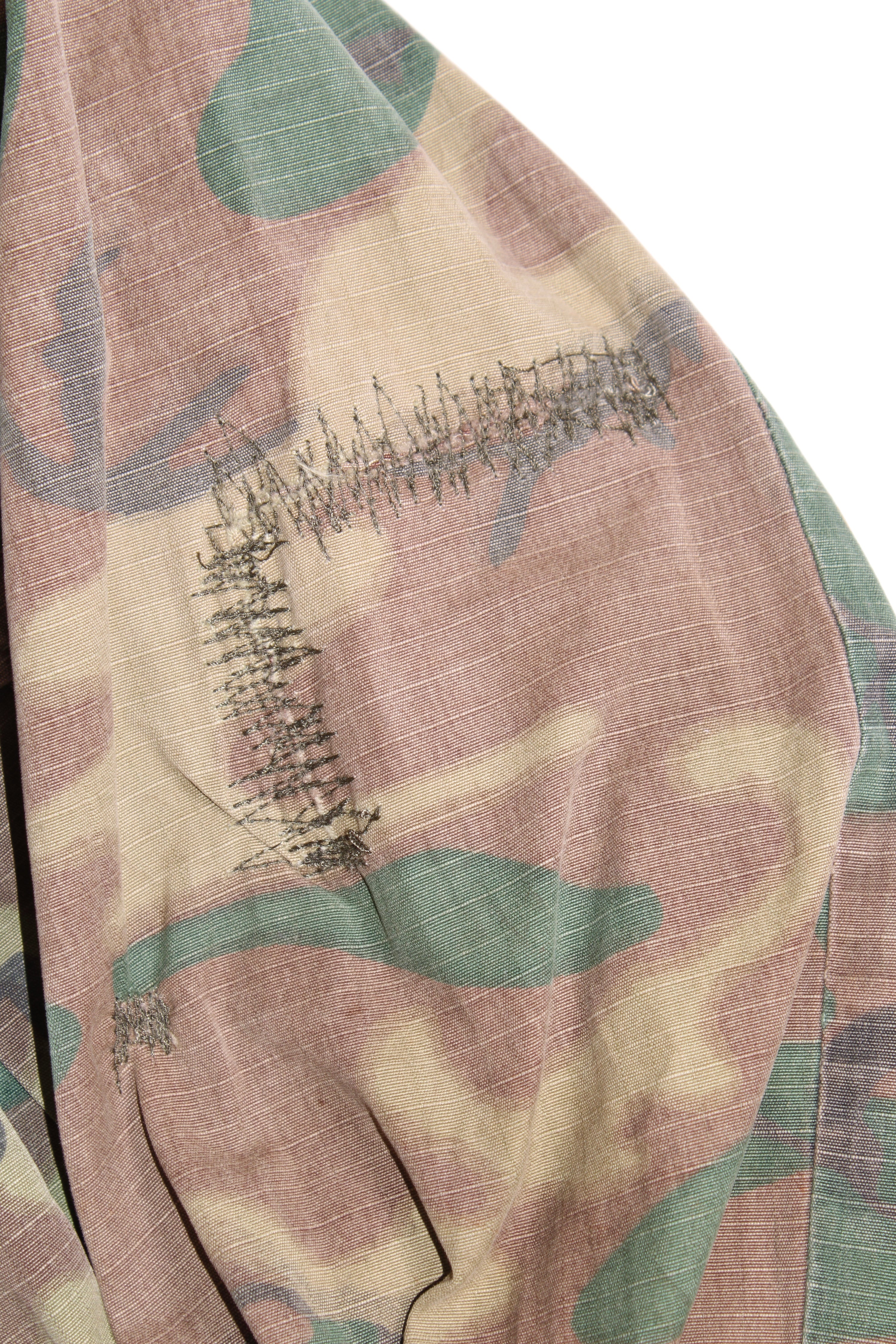 US ARMY JUNGLE JACKET VINTAGE ERDL CAMO VIETNAM - M