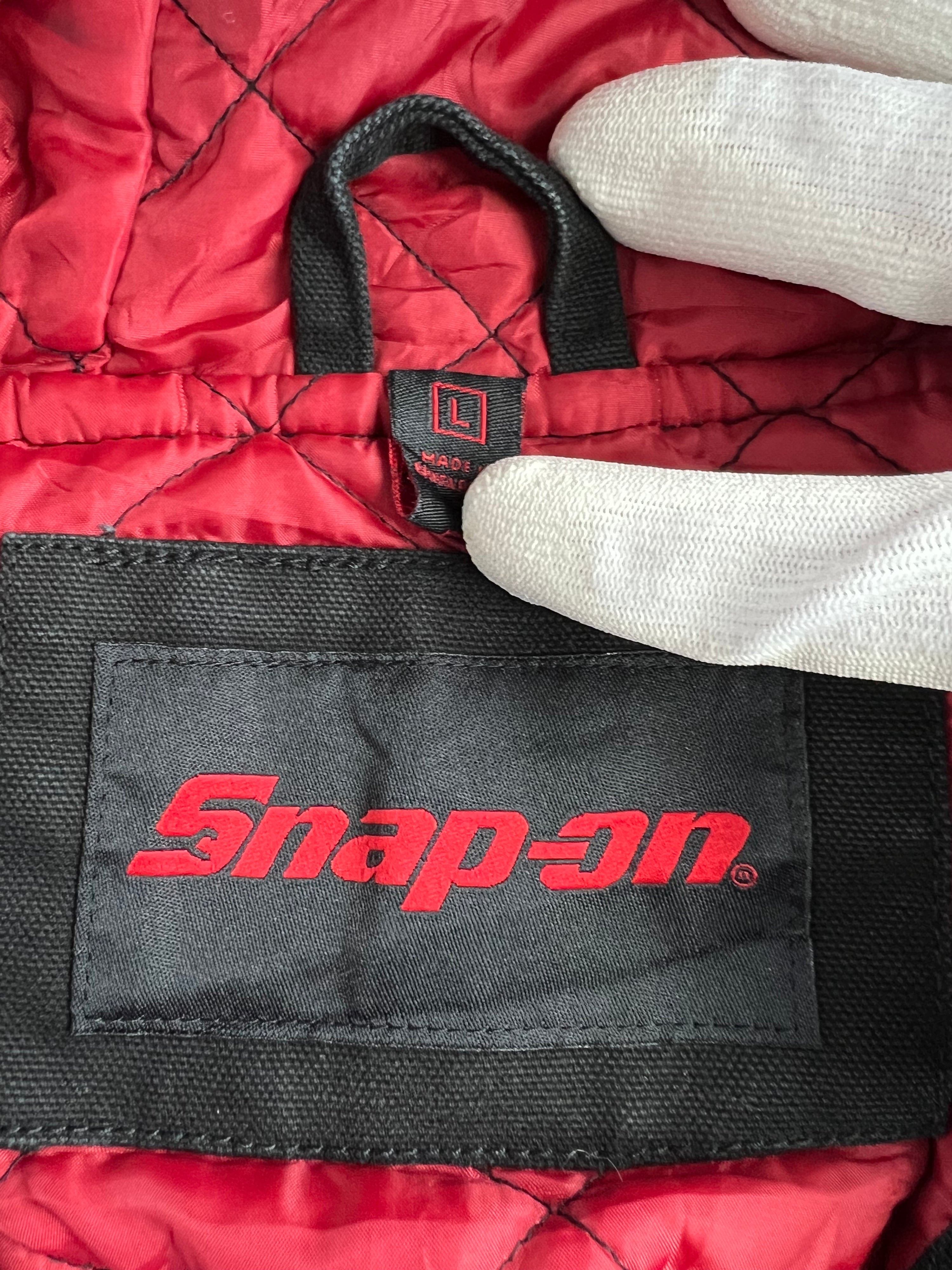 WORKWEAR MULTI POCKET ACTIVE JACKET SNAP ON BLACK - L