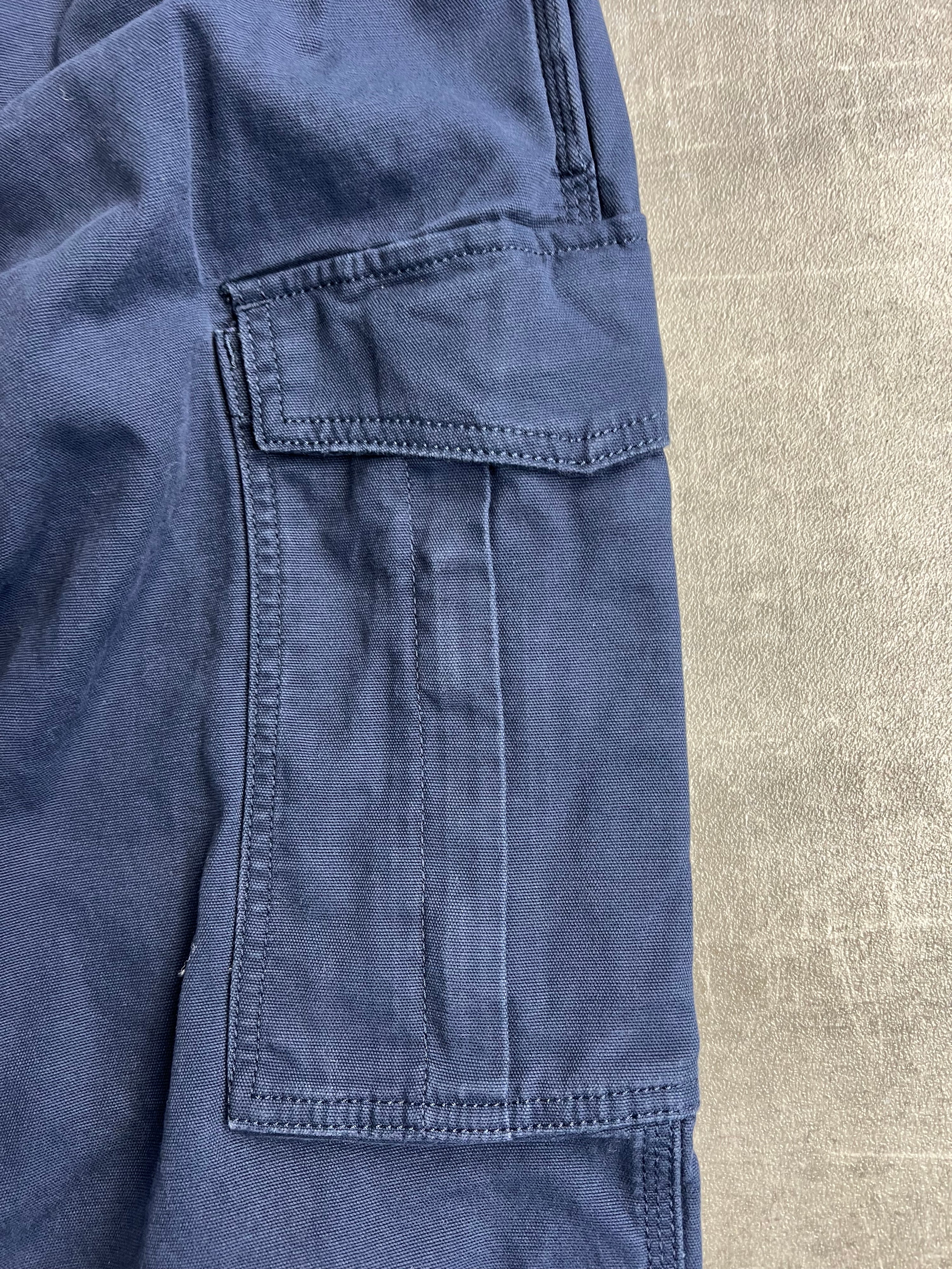 CARHARTT CARGO PANTS BLUE - 32X32