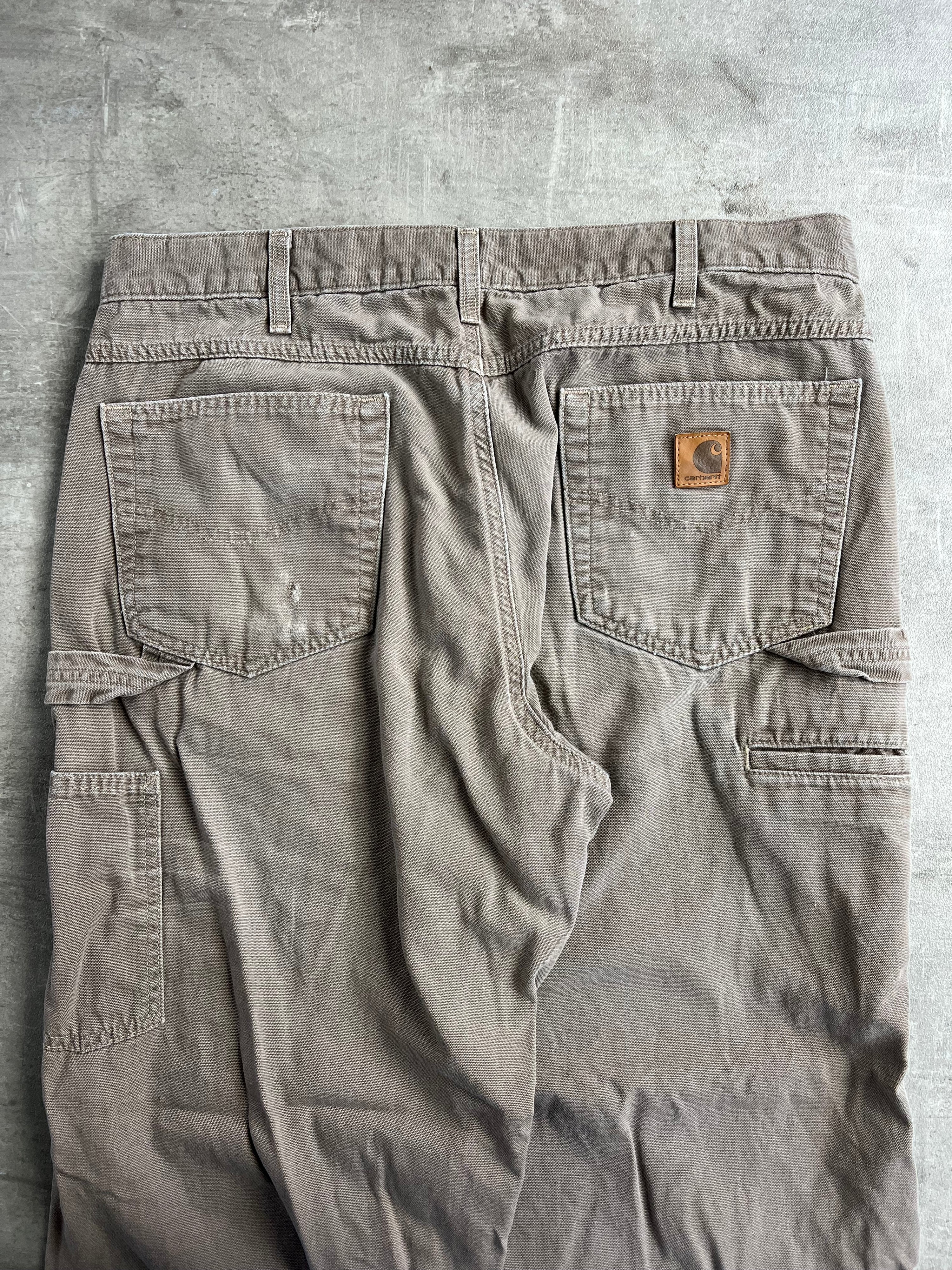CARHARTT SINGLE KNEE LIGHT BROWN - 36X32