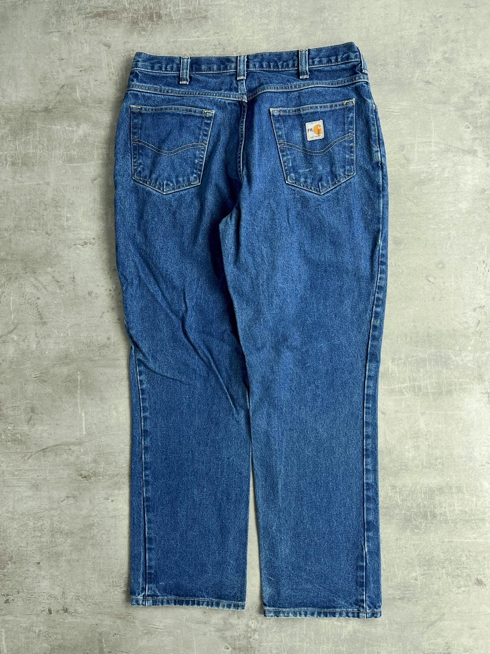 CARHARTT SINGLE KNEE JEANS BLUE - 36X32