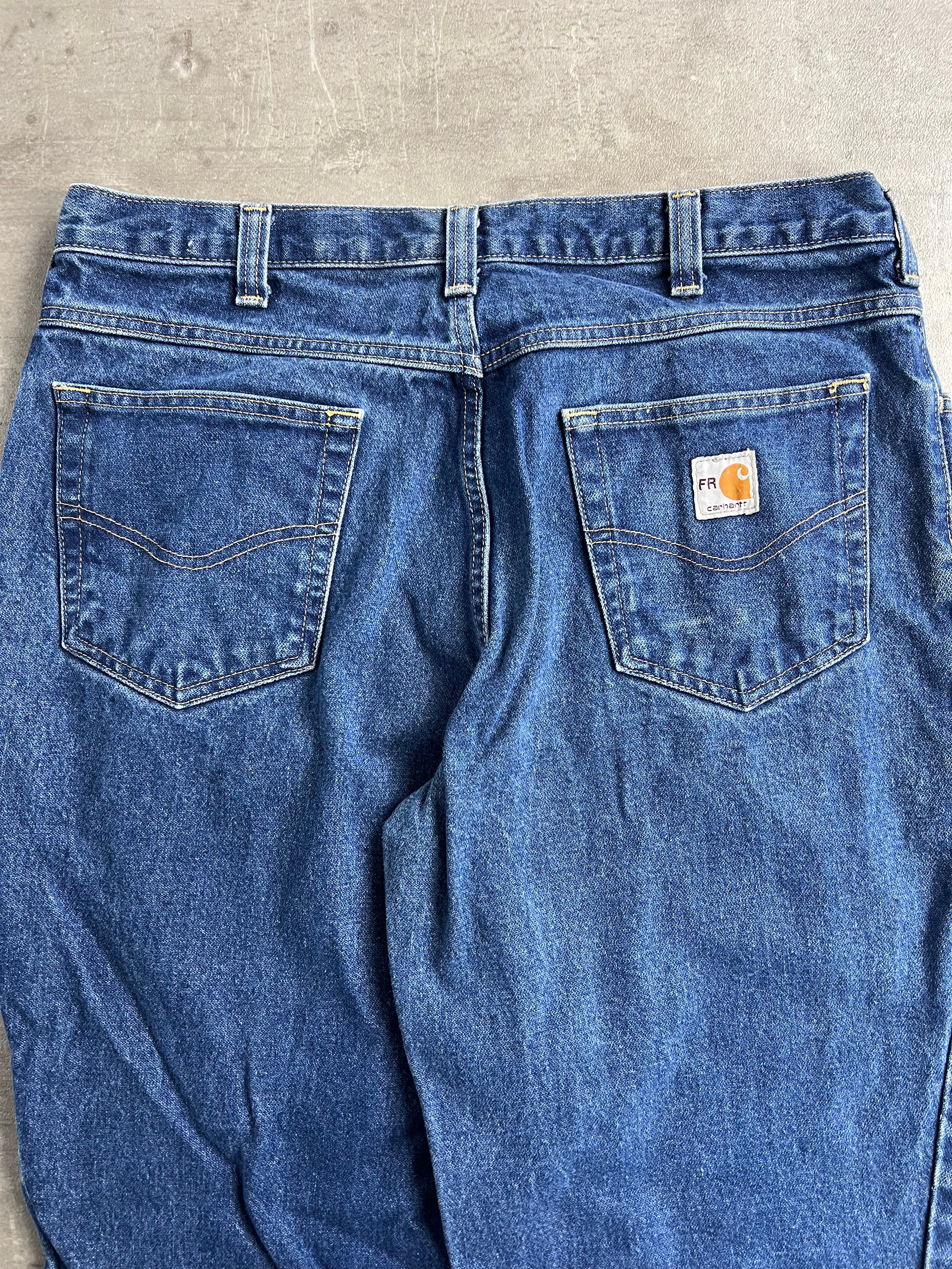 CARHARTT SINGLE KNEE JEANS BLUE - 36X32