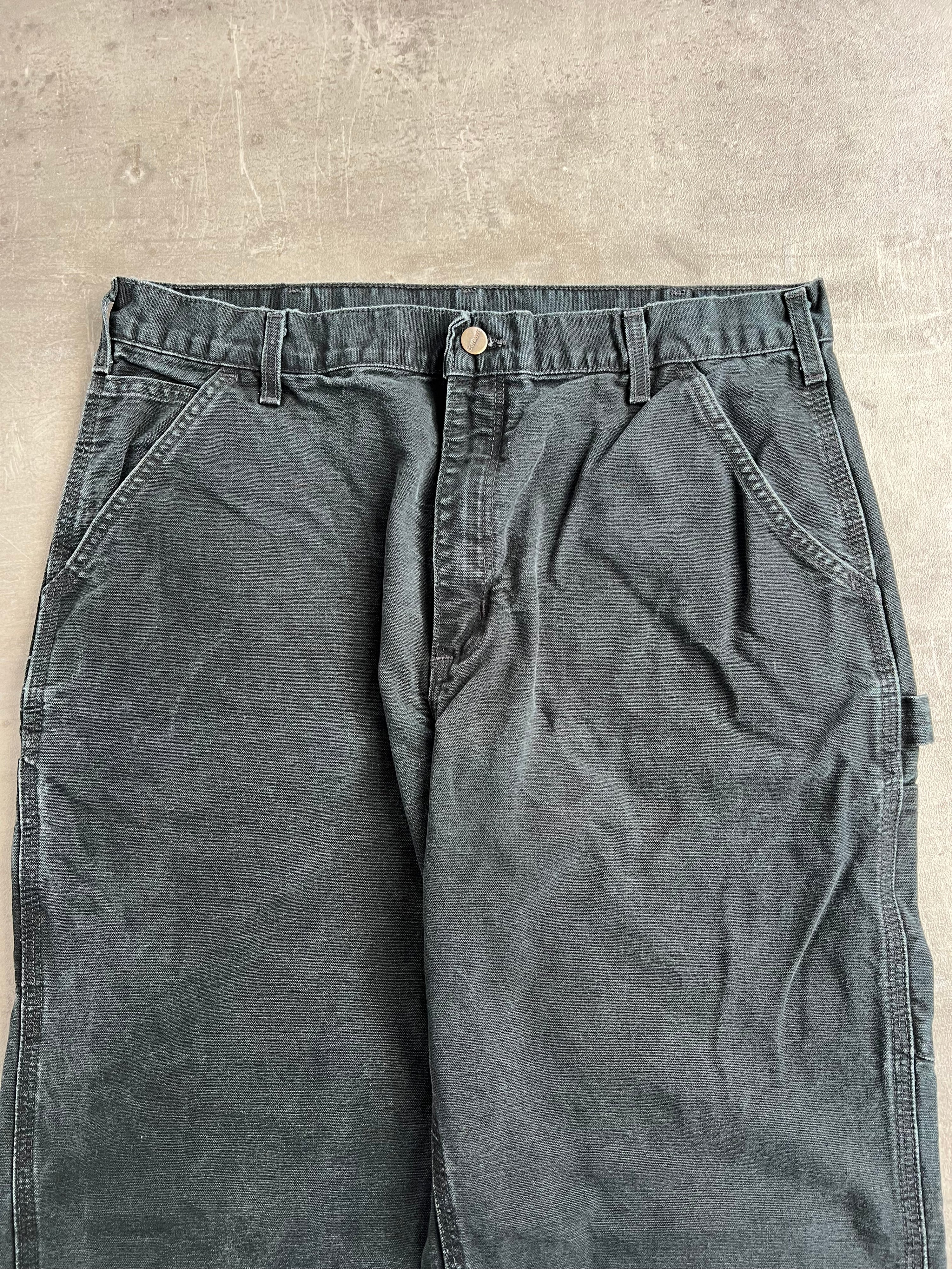 CARHARTT SINGLE KNEE PANTS BLACK - 36X32