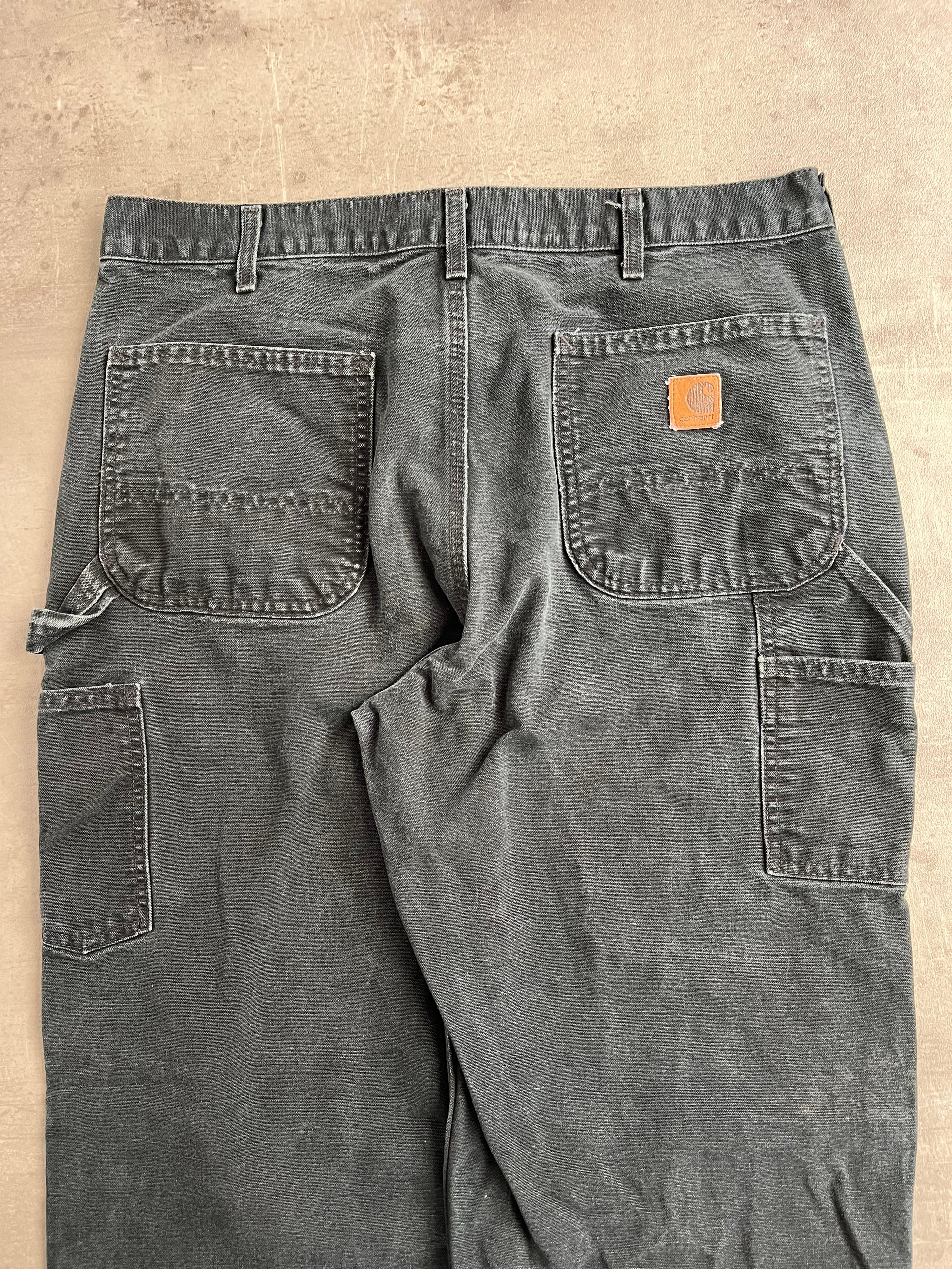 CARHARTT SINGLE KNEE PANTS BLACK - 36X32