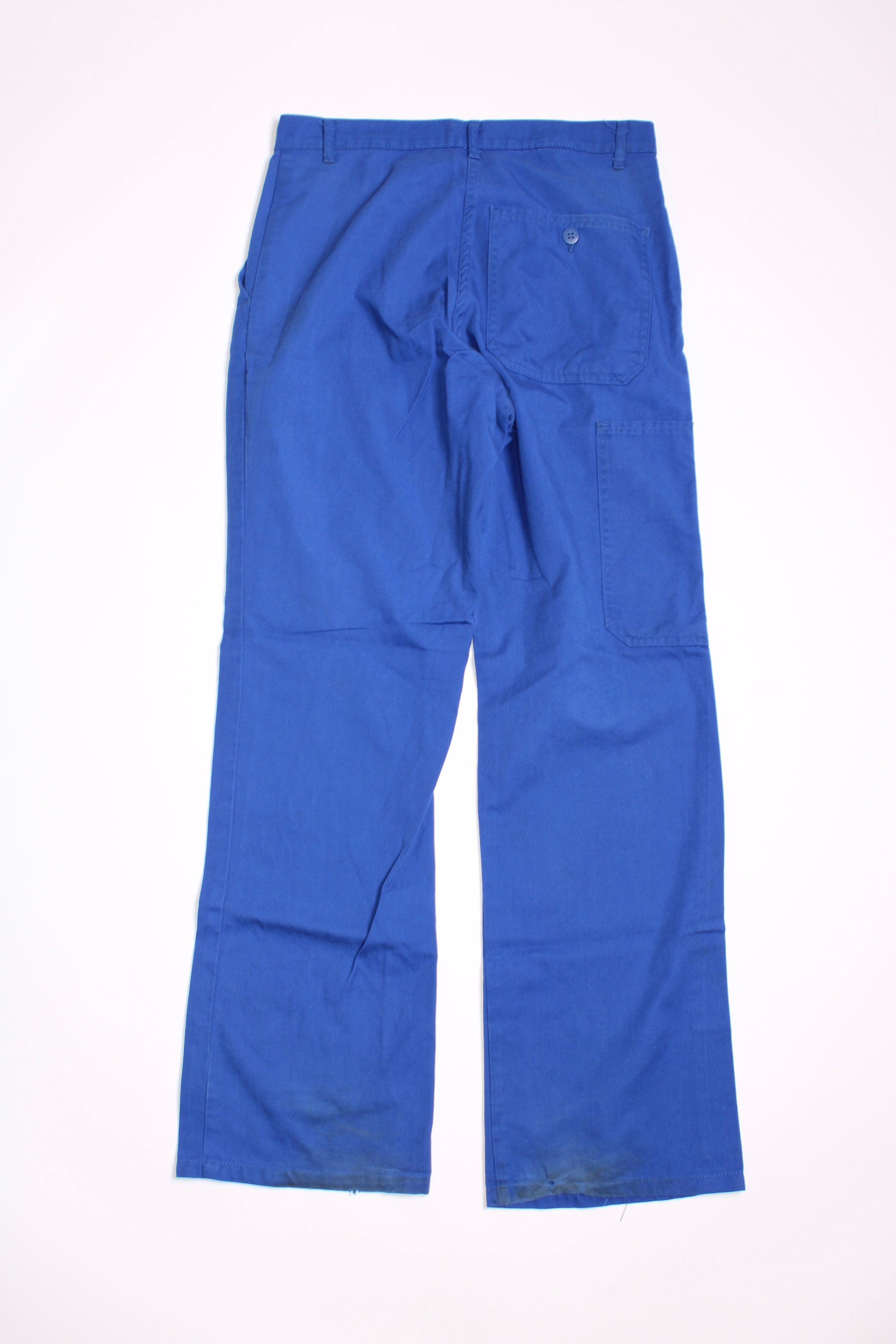 FRENCH WORKWEAR BLEU DE TRAVAIL VINTAGE WORK PANTS - W31 - 21