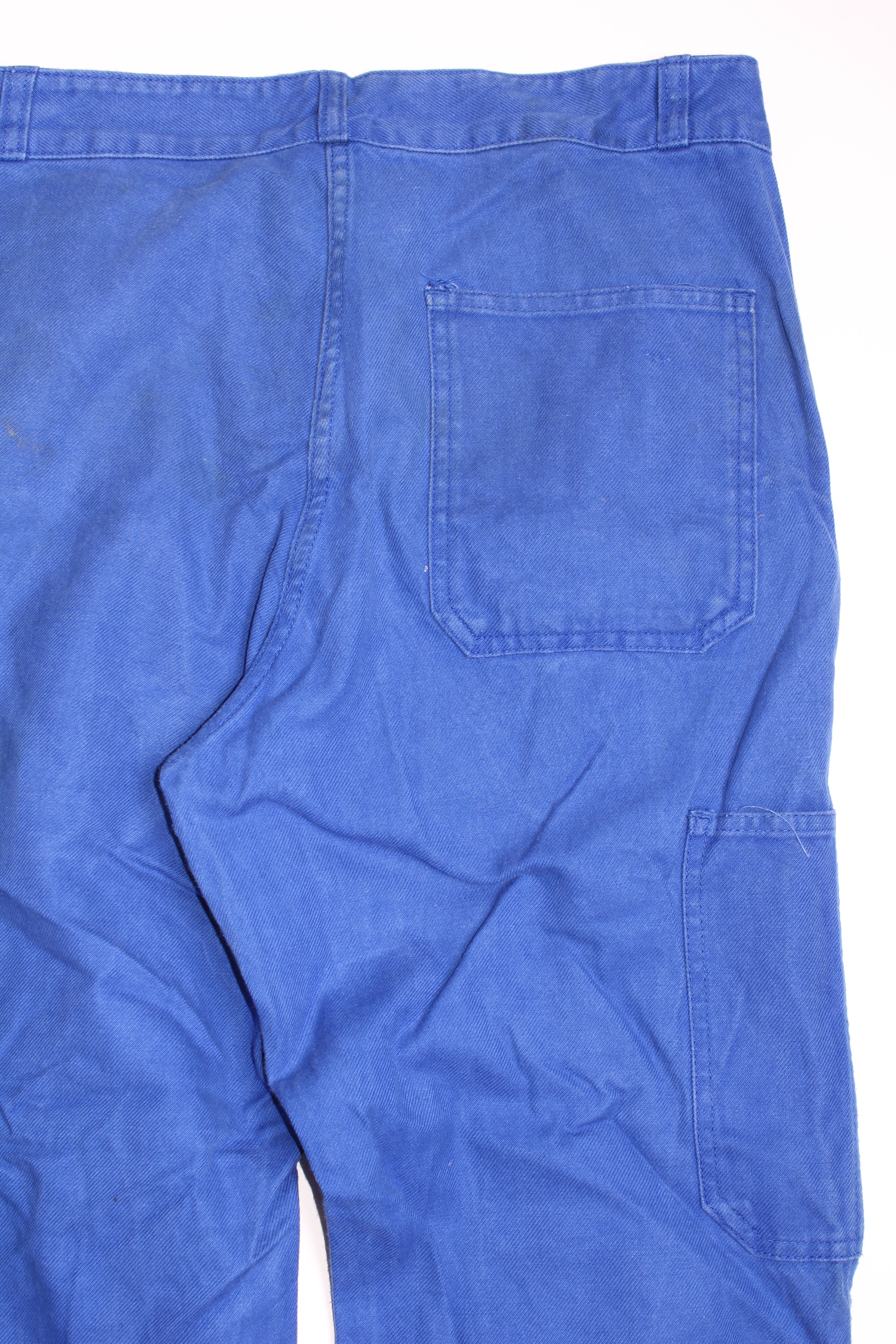 FRENCH WORKWEAR BLEU DE TRAVAIL VINTAGE WORK PANTS - W30 - 42