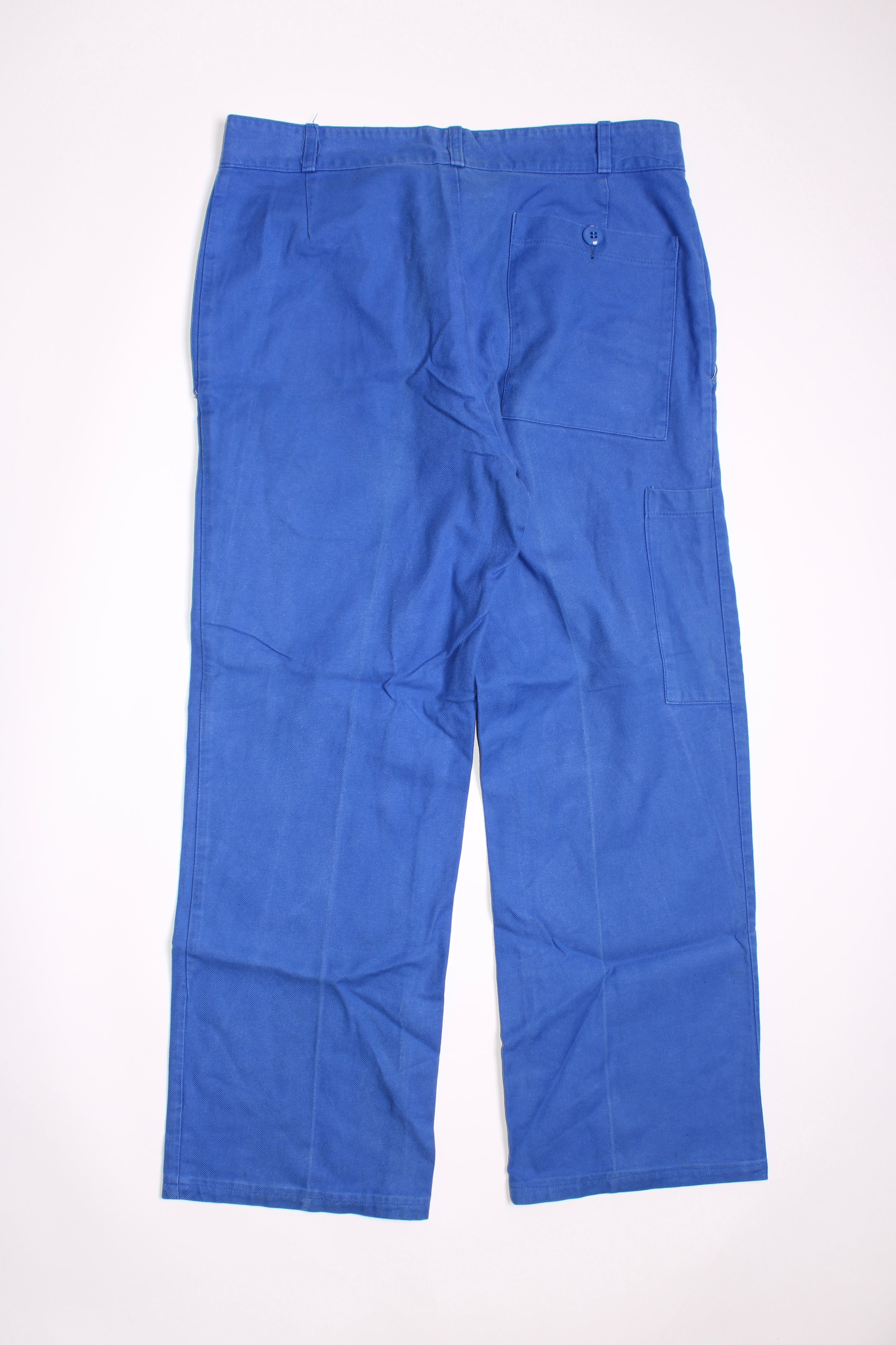 FRENCH WORKWEAR BLEU DE TRAVAIL VINTAGE WORK PANTS - W33 - 24