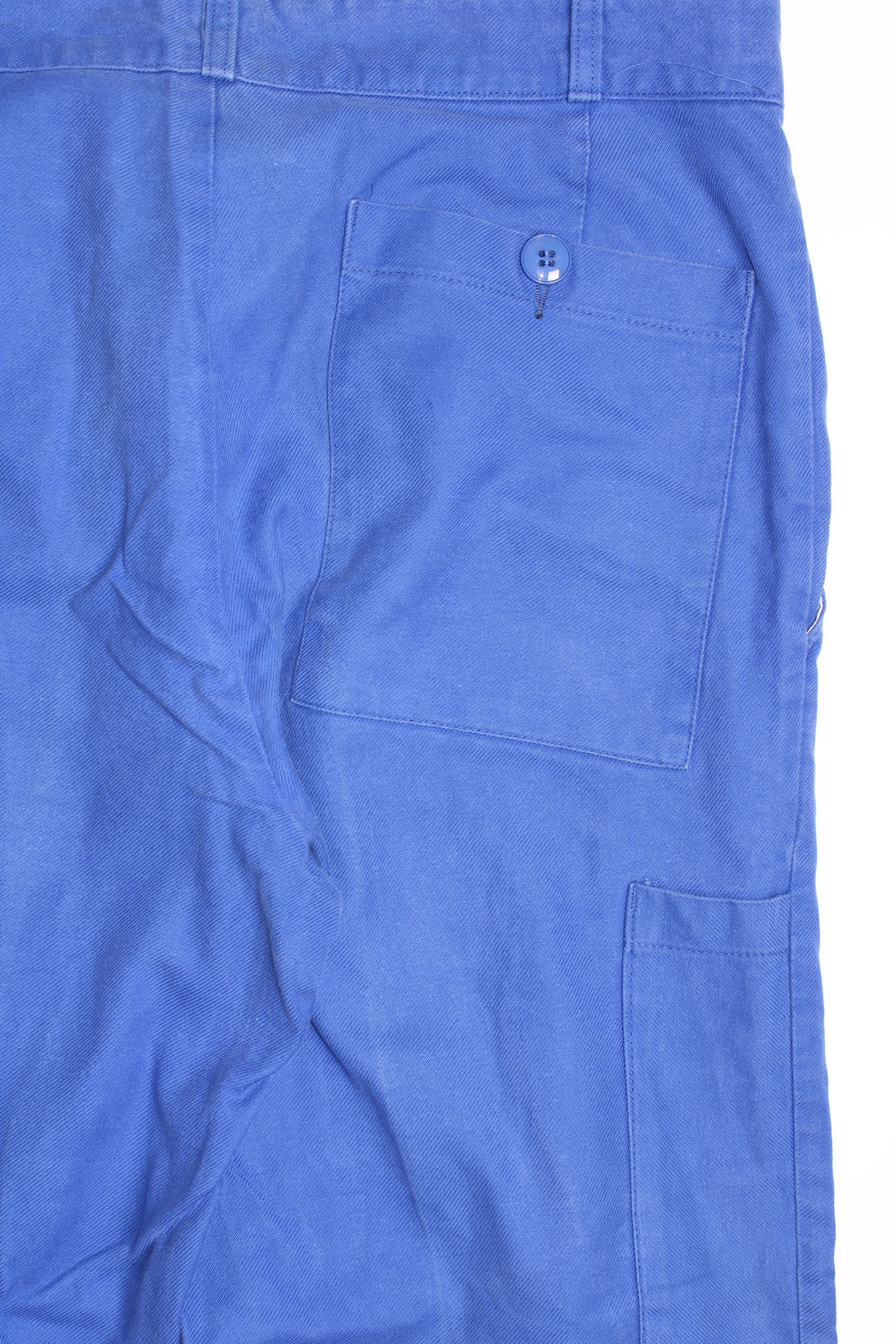 FRENCH WORKWEAR BLEU DE TRAVAIL VINTAGE WORK PANTS - W33 - 24