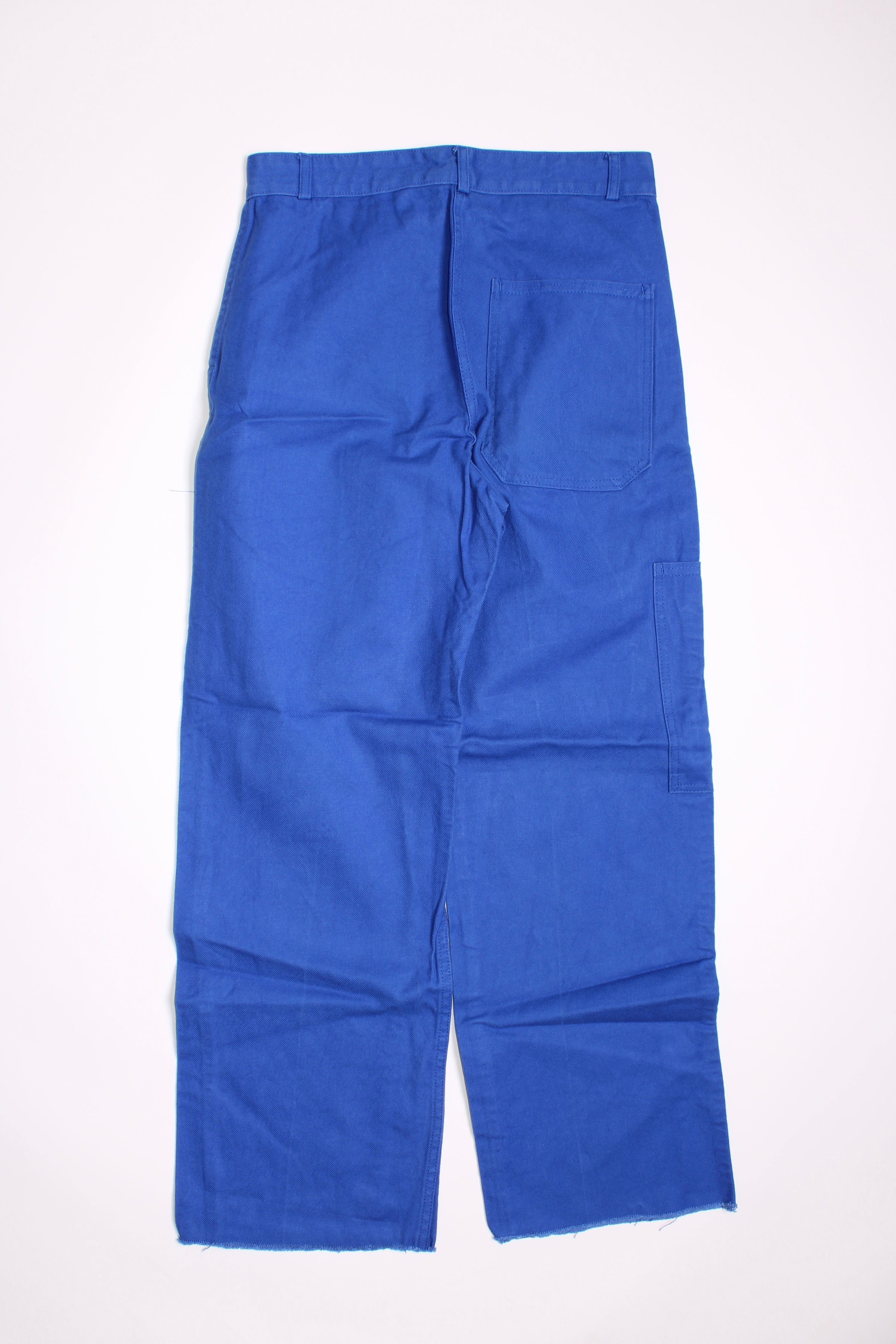 FRENCH WORKWEAR BLEU DE TRAVAIL VINTAGE WORK PANTS - W29 - 13