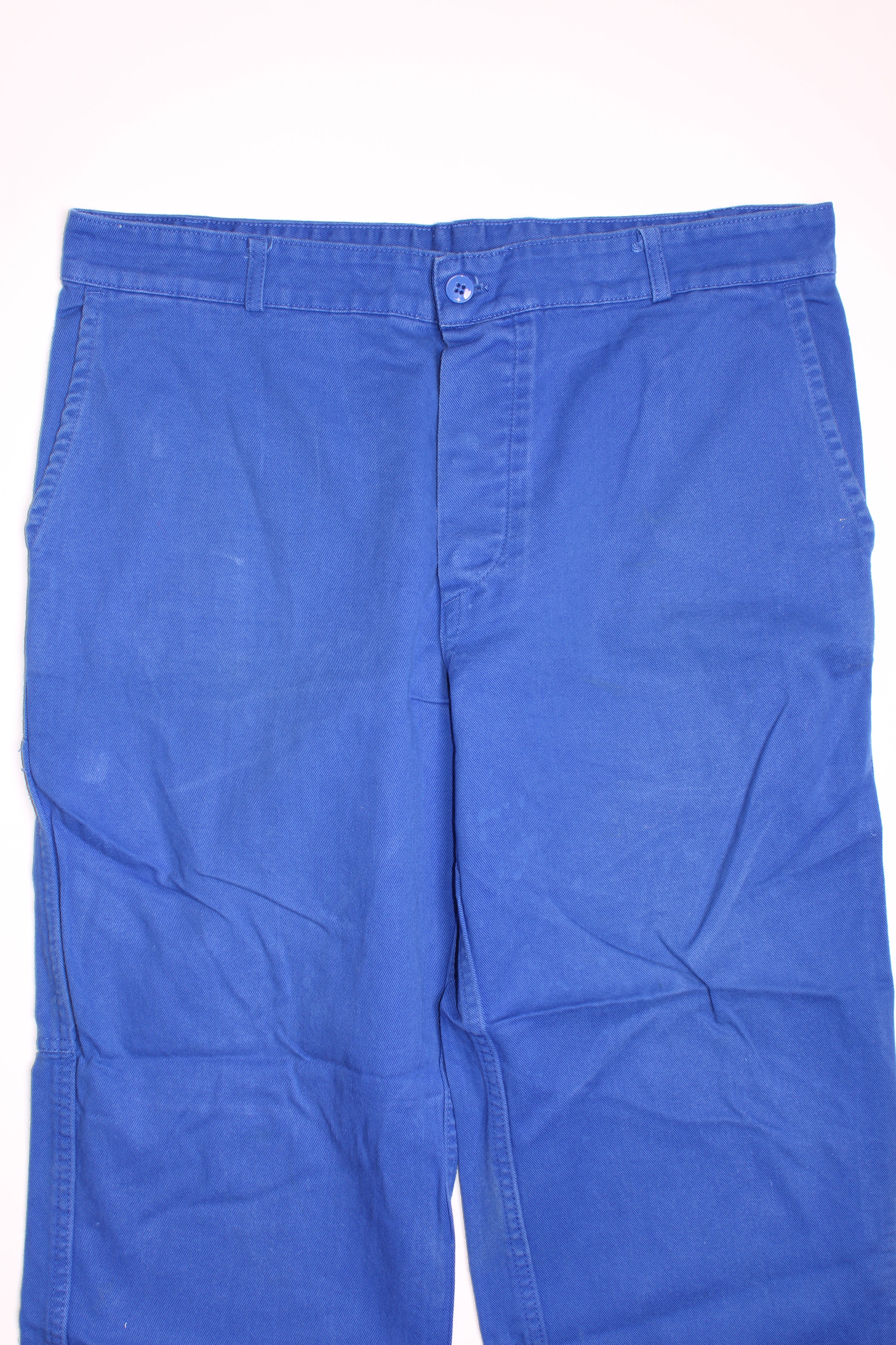 FRENCH WORKWEAR BLEU DE TRAVAIL VINTAGE WORK PANTS - W34 - 4