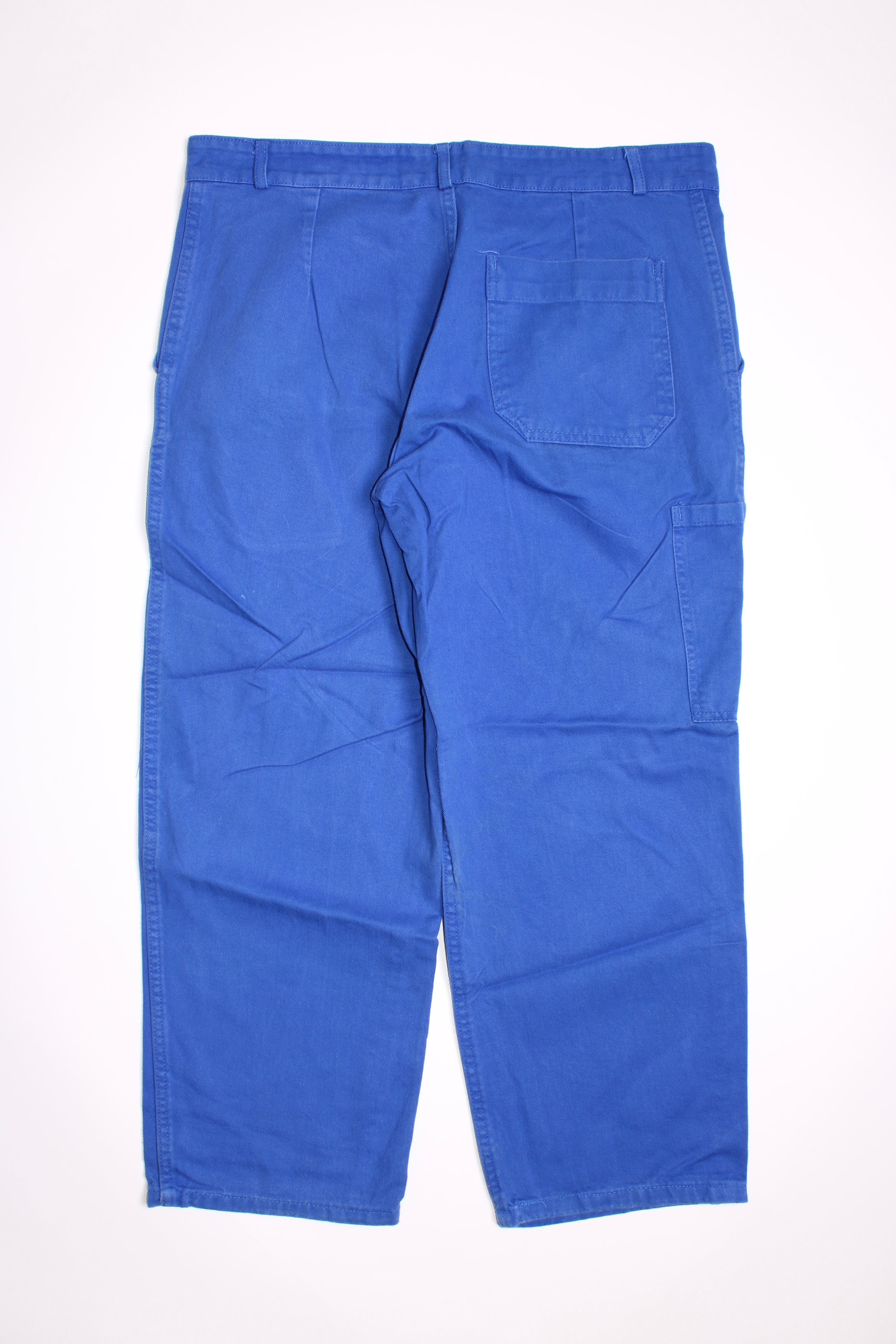 FRENCH WORKWEAR BLEU DE TRAVAIL VINTAGE WORK PANTS - W31 - 25