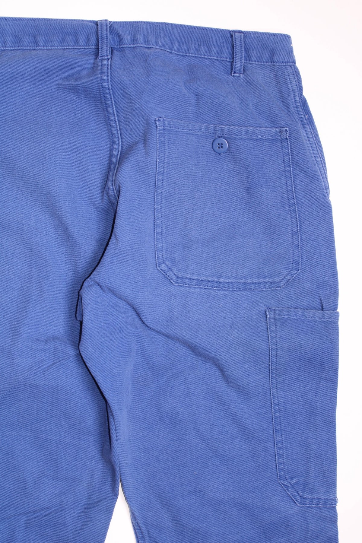 FRENCH WORKWEAR BLEU DE TRAVAIL VINTAGE WORK PANTS - W31 - 25