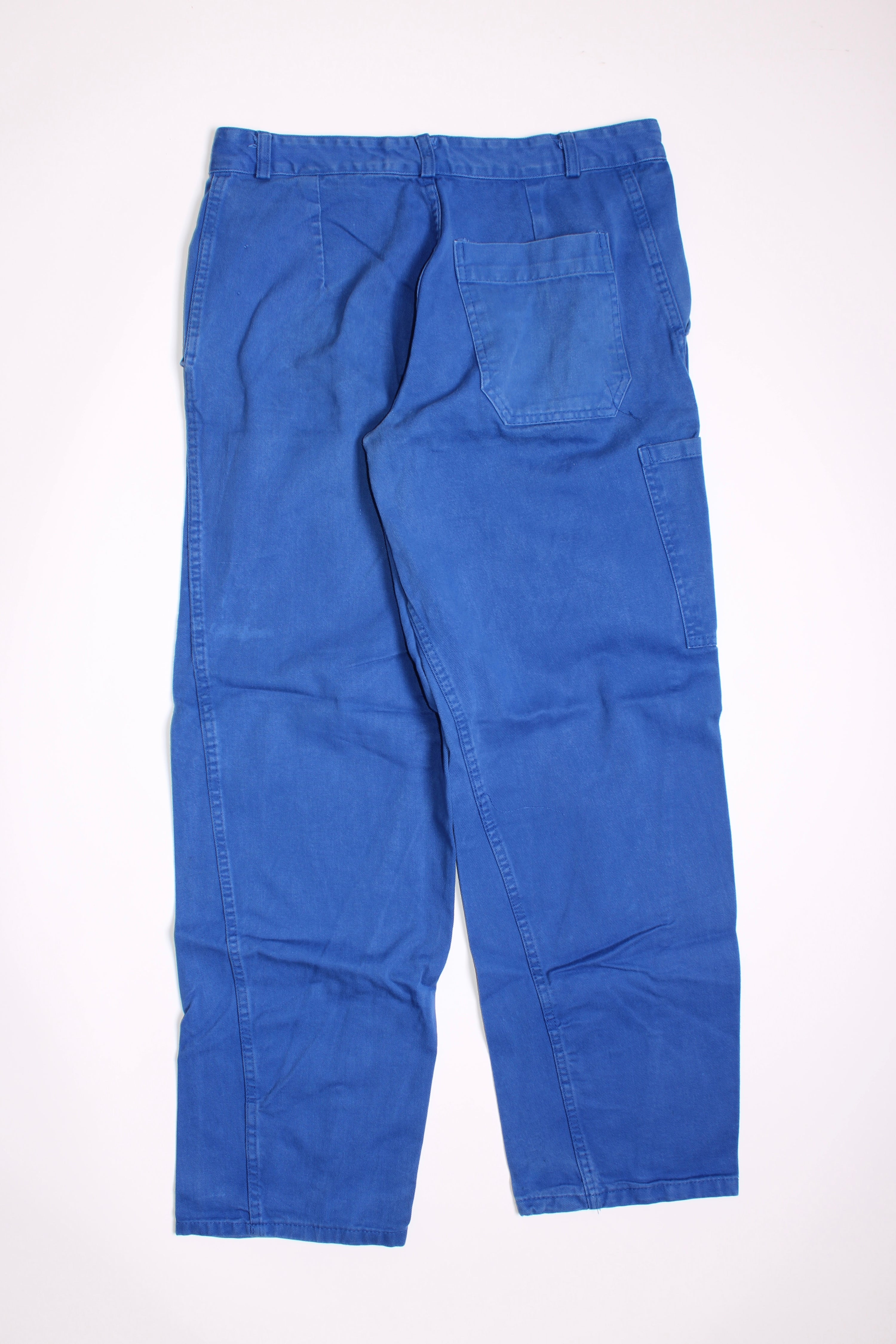 FRENCH WORKWEAR BLEU DE TRAVAIL VINTAGE WORK PANTS - W31 - 22