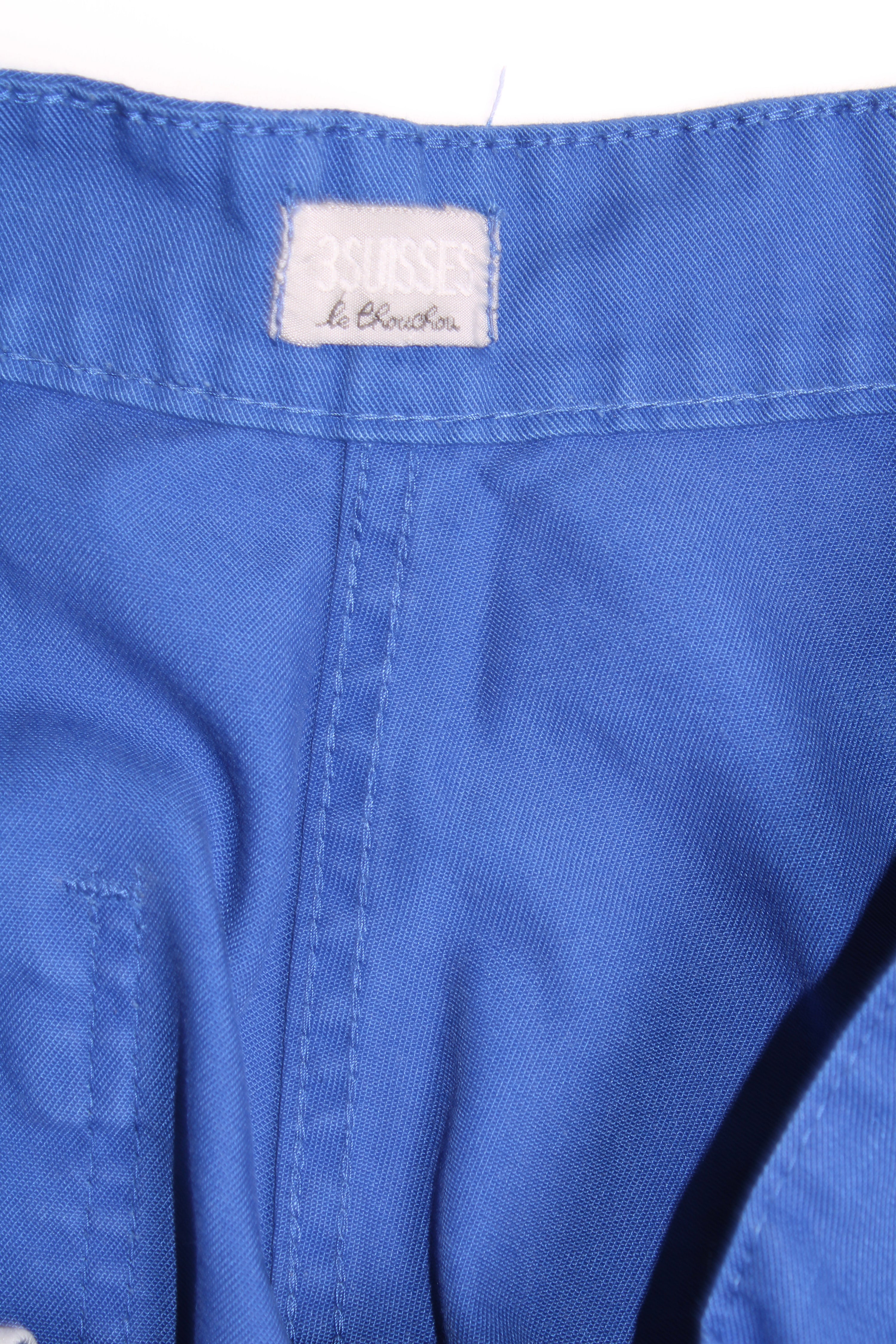 FRENCH WORKWEAR BLEU DE TRAVAIL VINTAGE WORK PANTS - W31 - 28