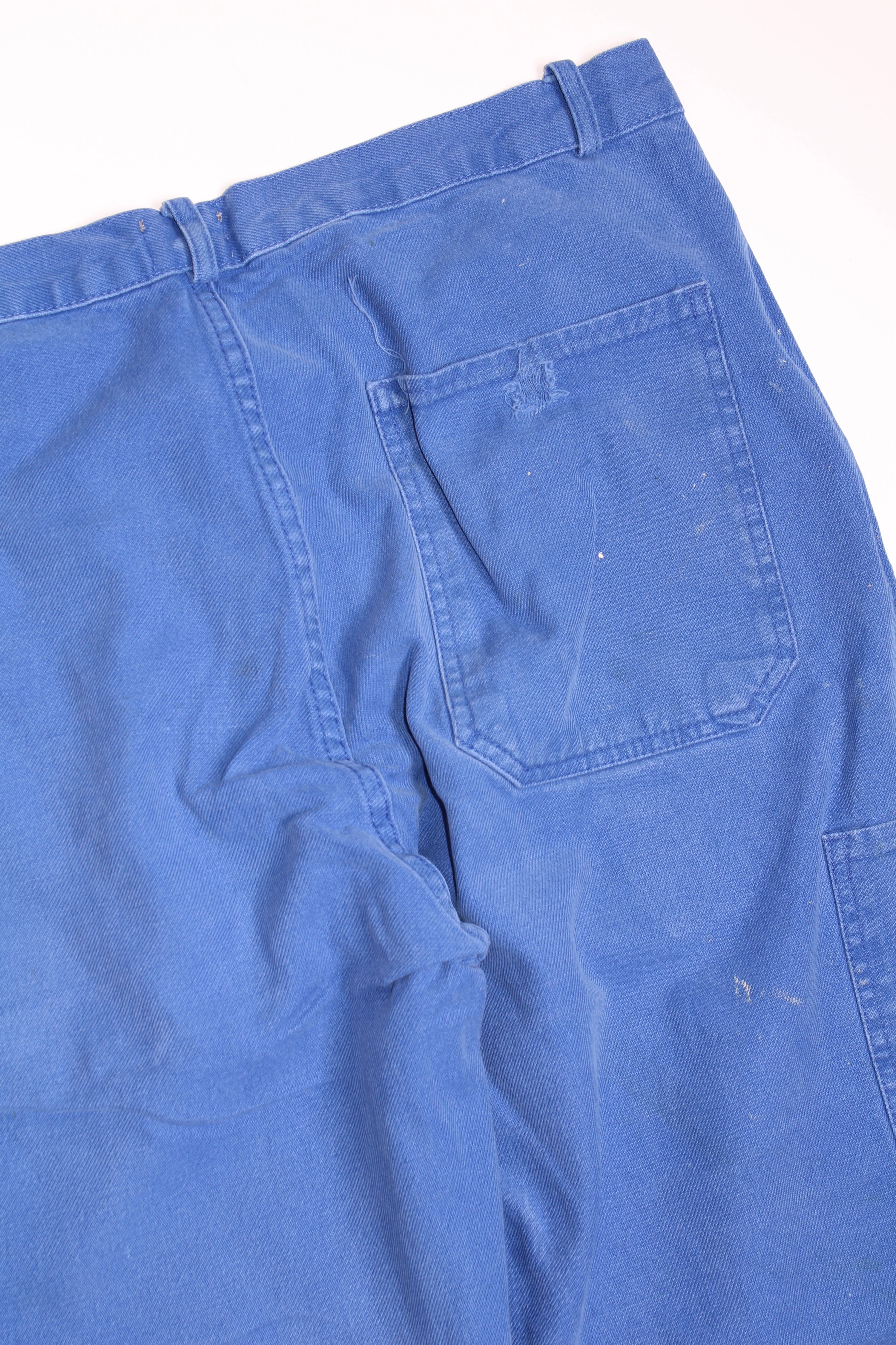 FRENCH WORKWEAR BLEU DE TRAVAIL VINTAGE WORK PANTS - W34 - 9