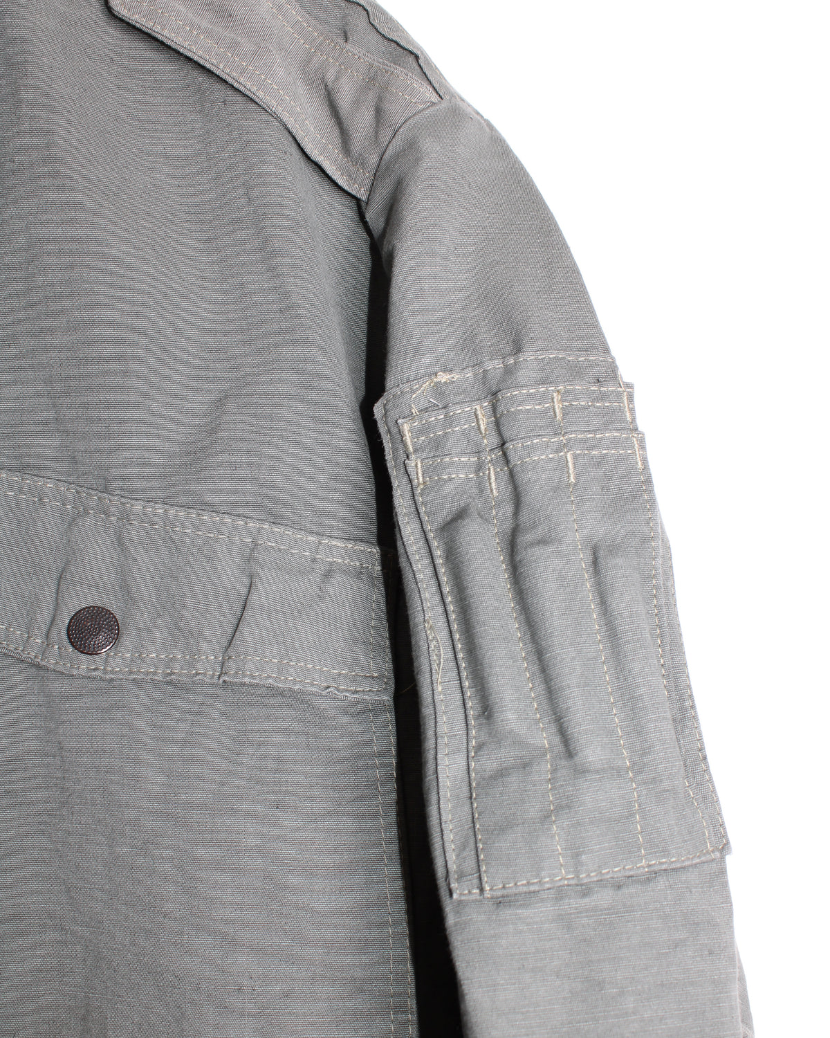 ITALIAN ARMY AERONAUTICA ITALIANA SHORT JACKET GREY - M/L