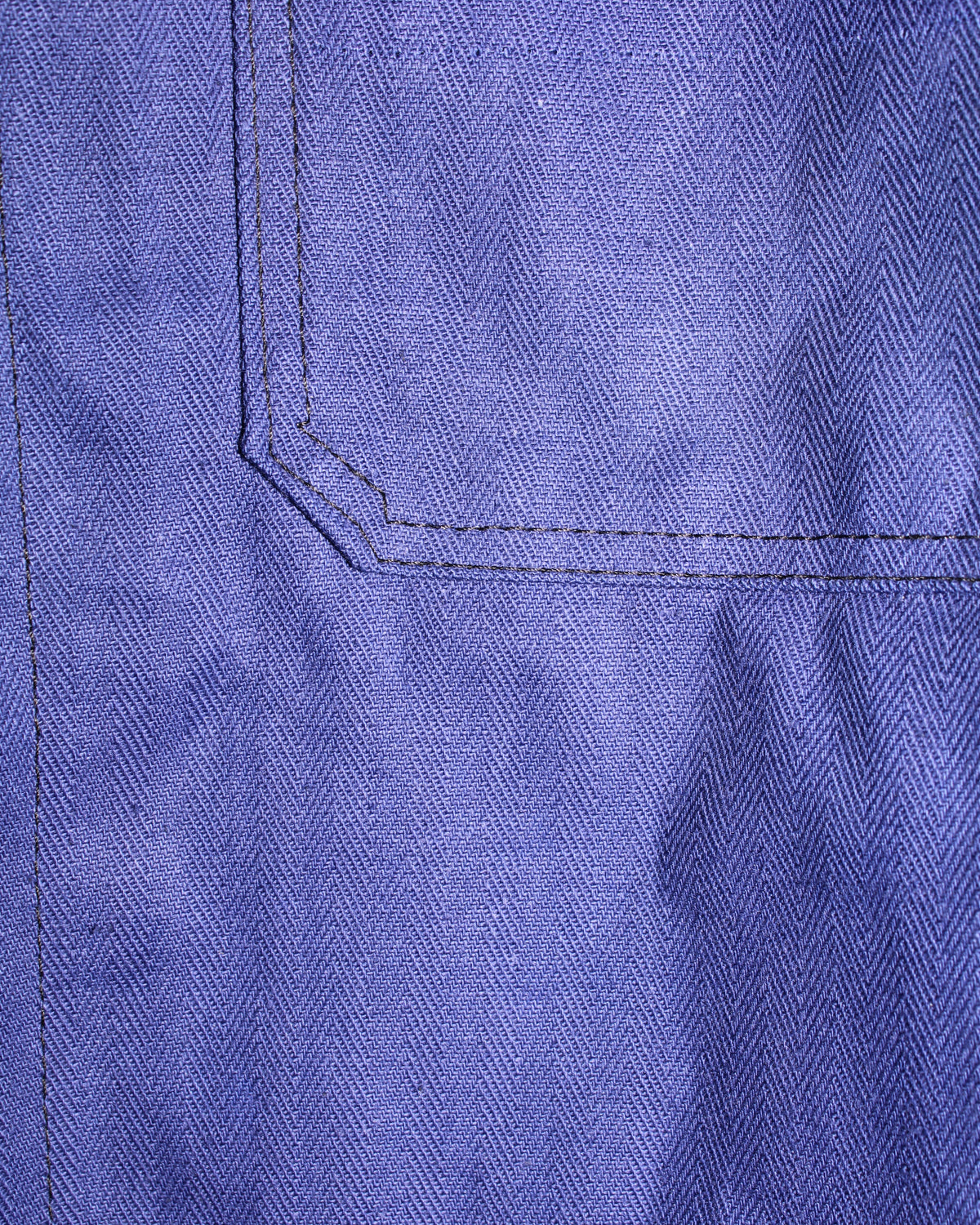 VINTAGE WORKWEAR CHORE JACKET HBT BLEU DE TRAVAIL - M/L