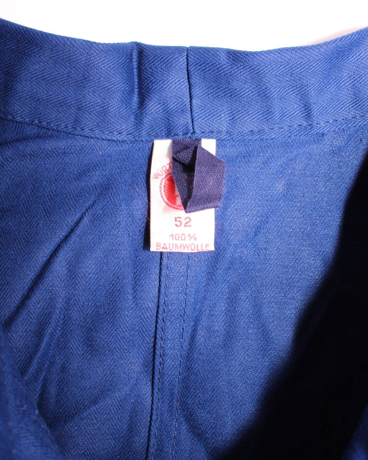 VINTAGE WORKWEAR CHORE JACKET HBT BLEU DE TRAVAIL - M/L