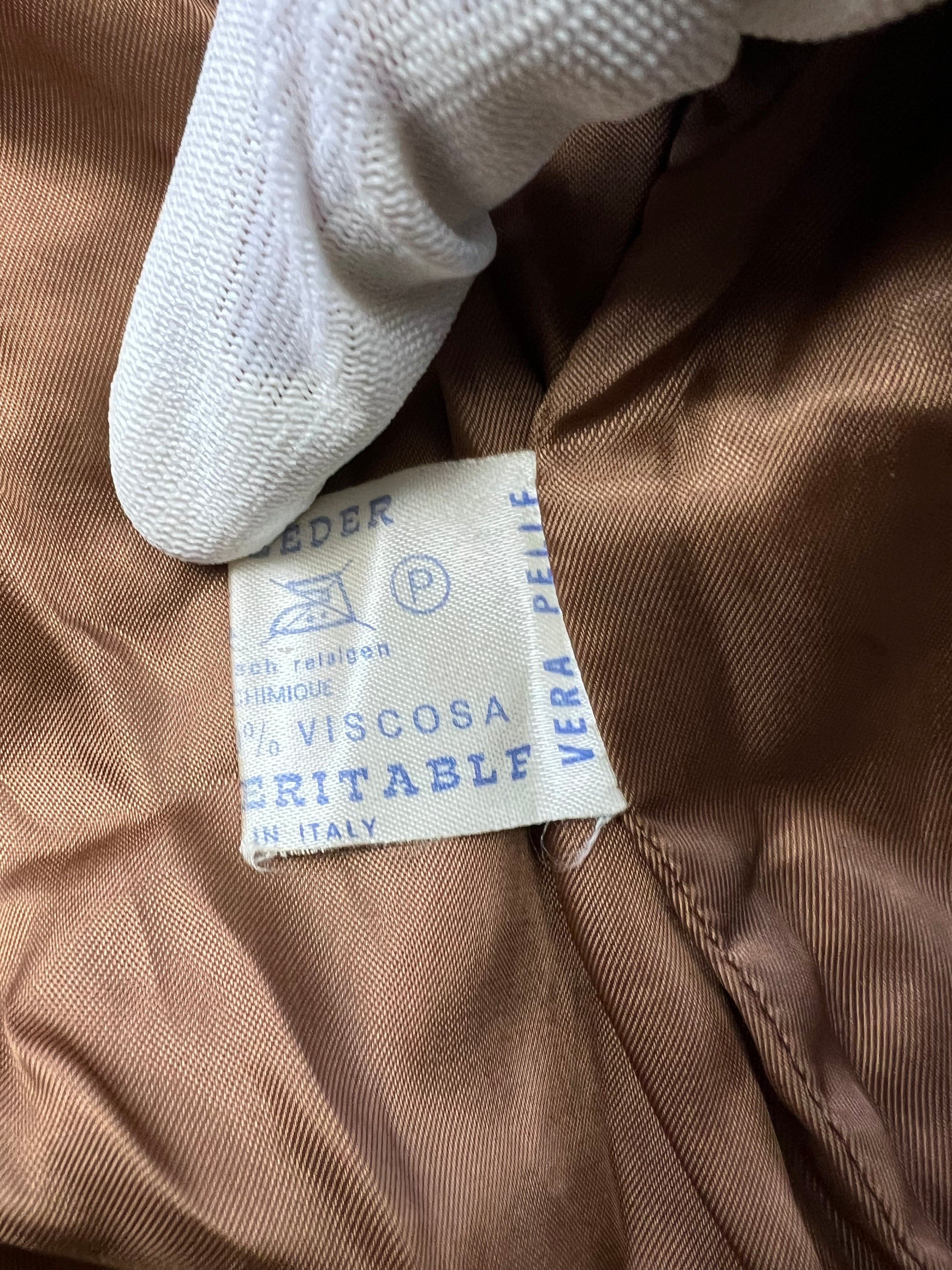 SUEDE BOMBER JACKET BROWN - M/L