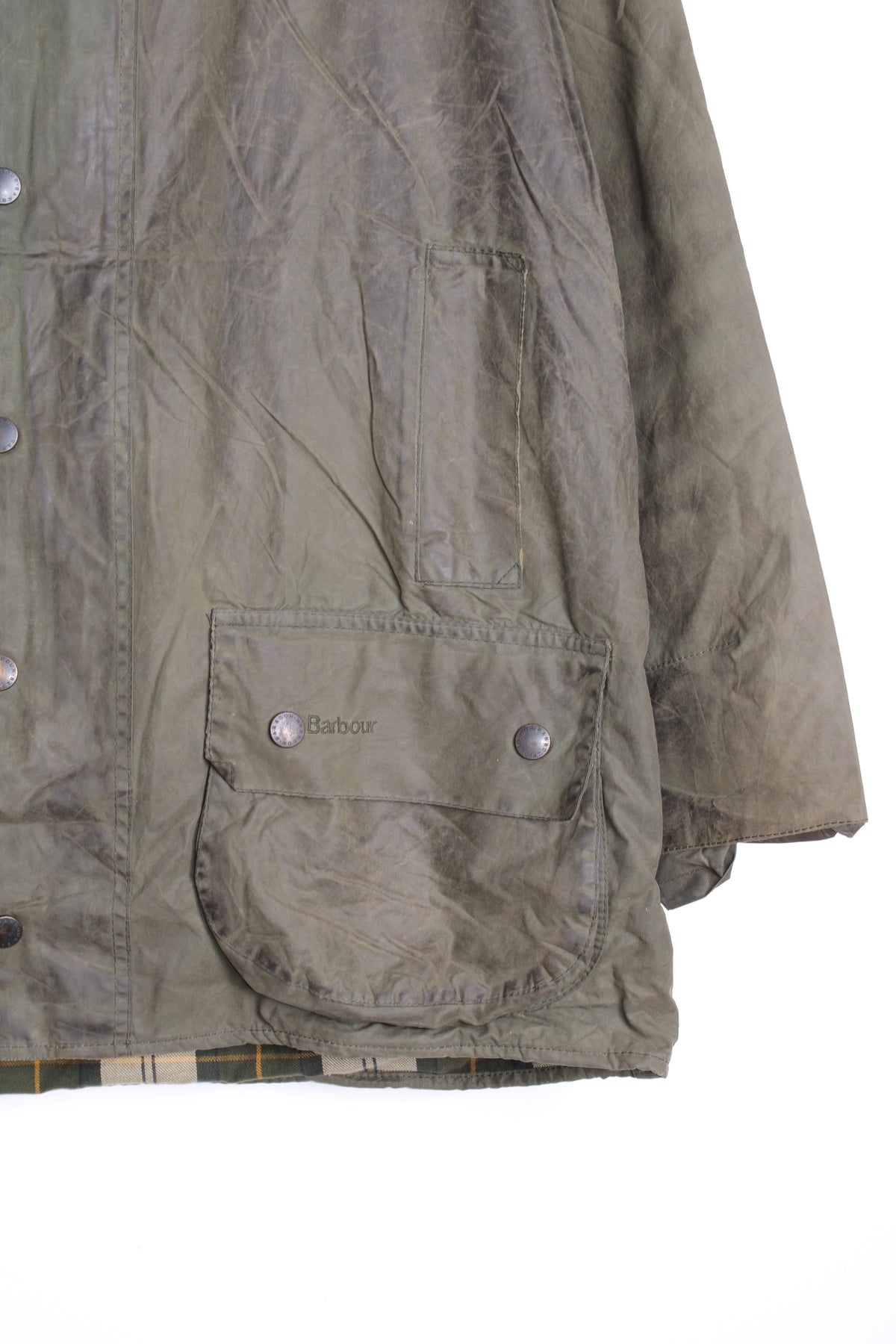 BARBOUR BEAUFORT WAX JACKET GREEN - L/XL