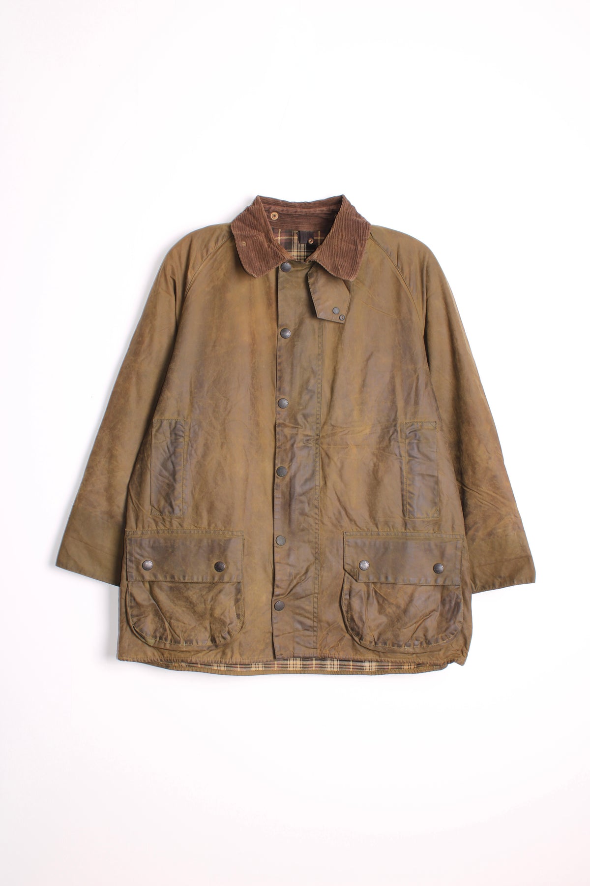 BARBOUR BEAUFORT WAX JACKET GREEN - M/L