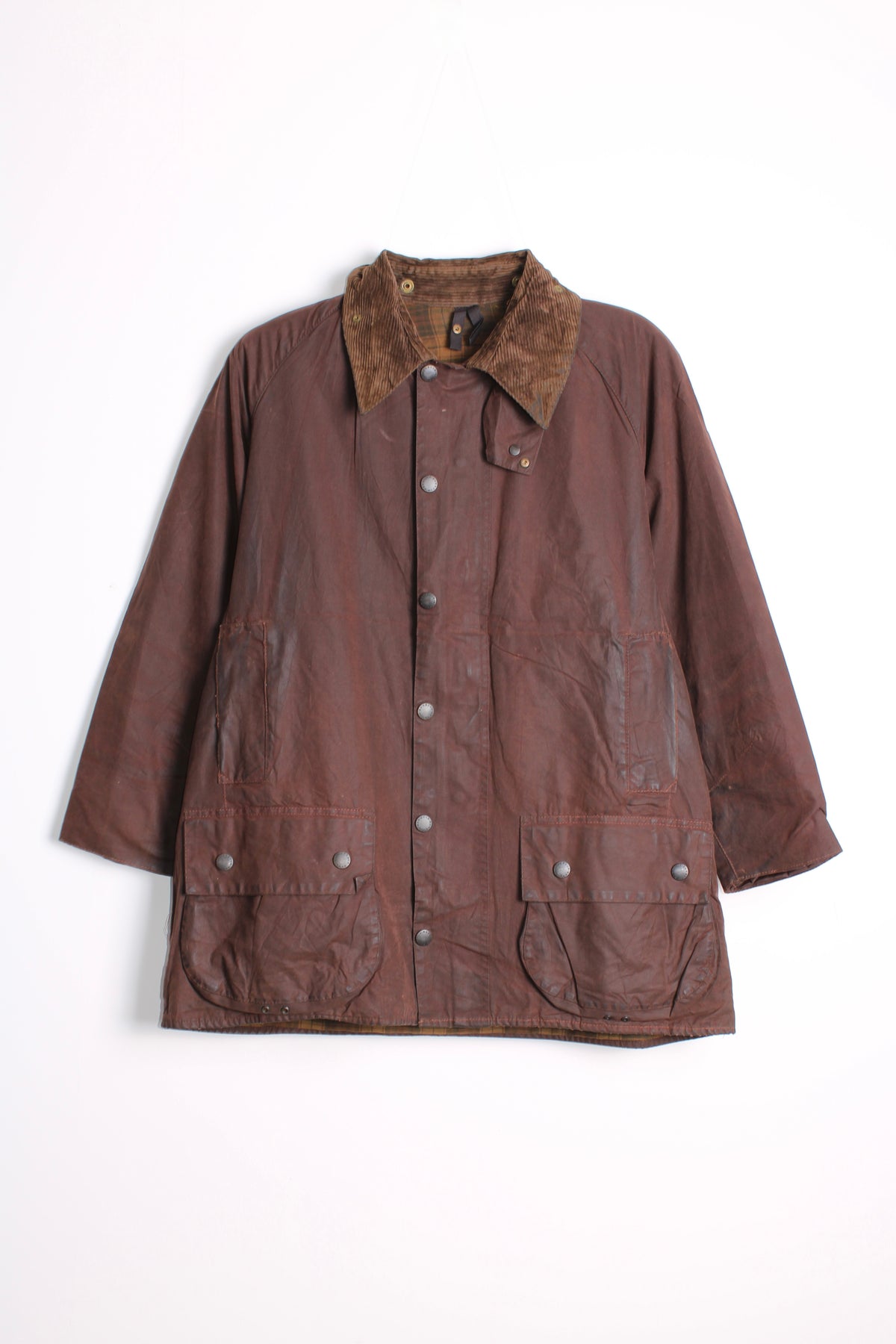 BARBOUR BEAUFORT WAX JACKET RUSTIC BROWN - M/L