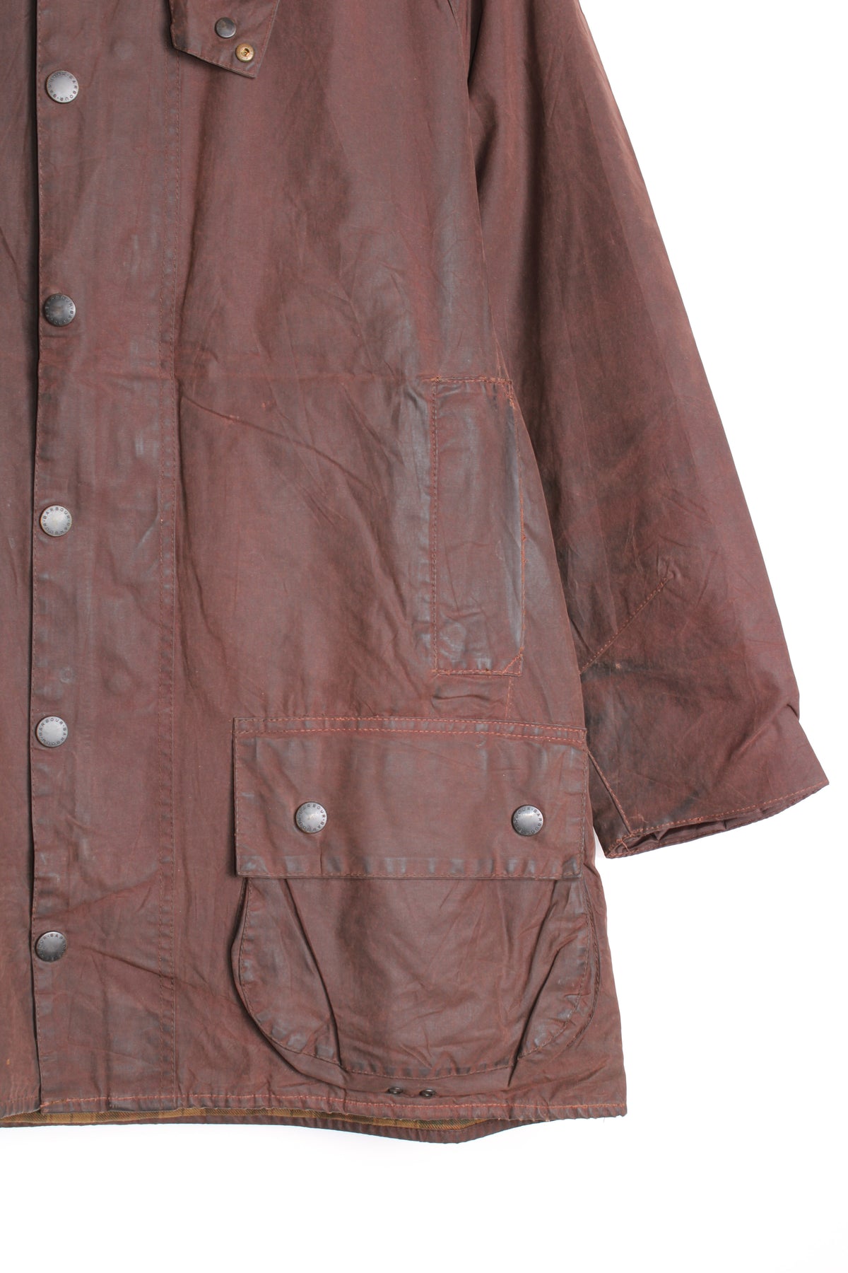 BARBOUR BEAUFORT WAX JACKET RUSTIC BROWN - M/L
