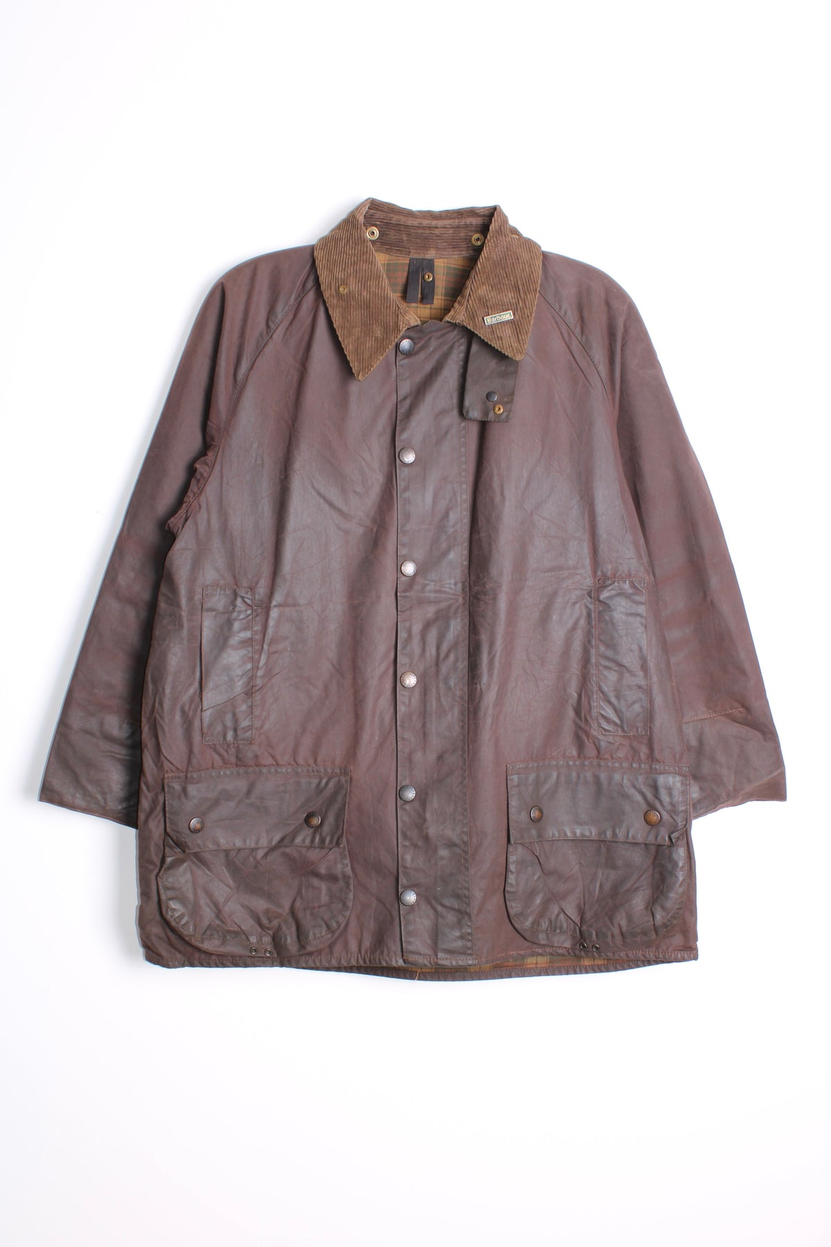 BARBOUR BEAUFORT WAX JACKET RUSTIC BROWN - M/L