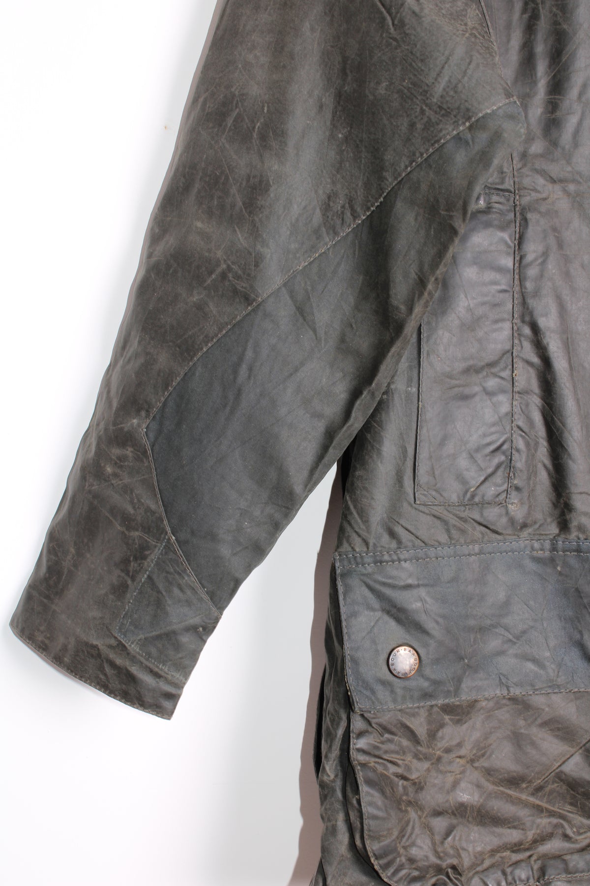 BARBOUR BEAUFORT WAX JACKET BLUE - M/L